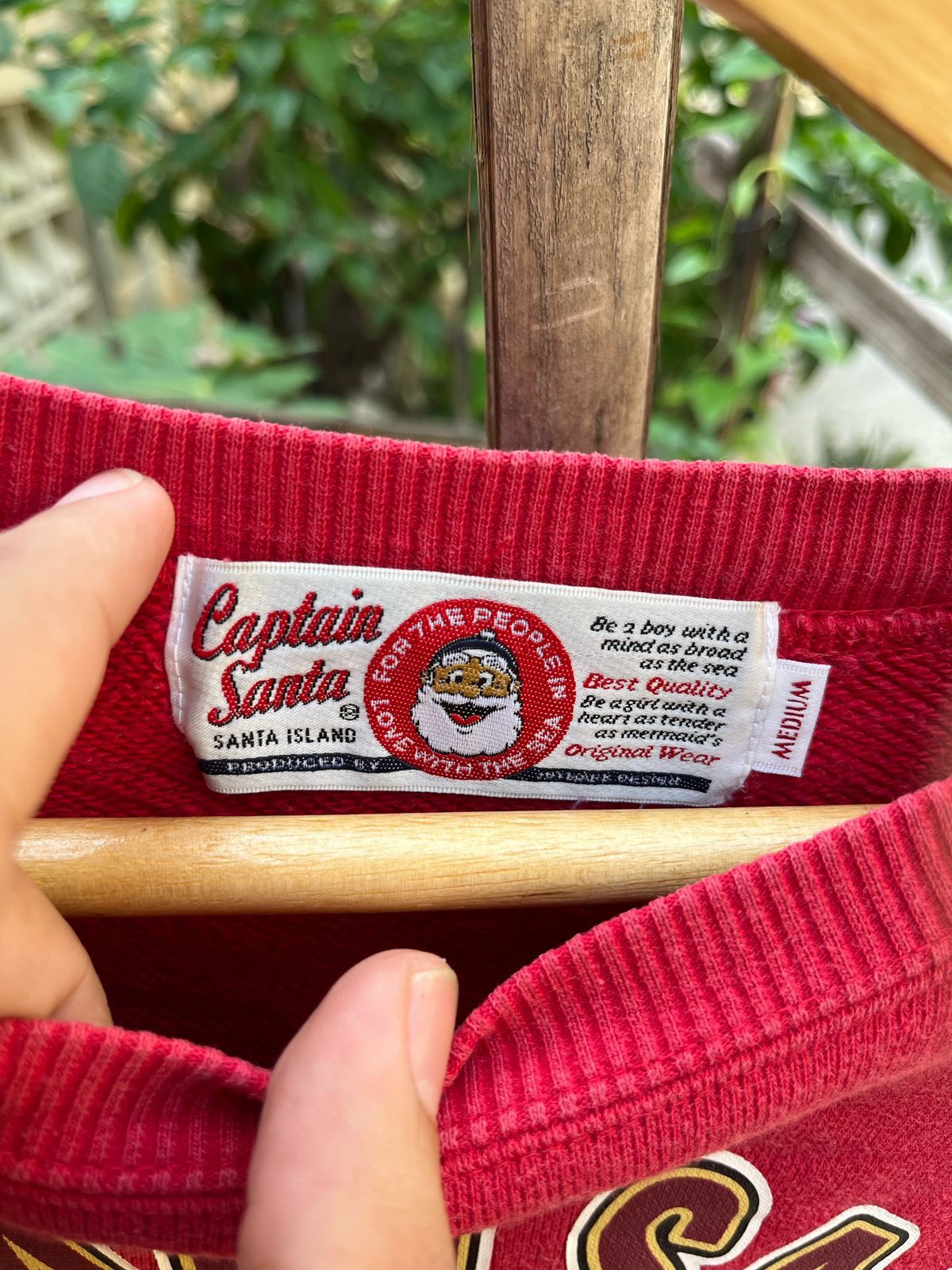 Japanese Brand × Vintage vintage capt santa oversize sweatshirt Size US M / EU 48-50 / 2 - 5 Thumbnail