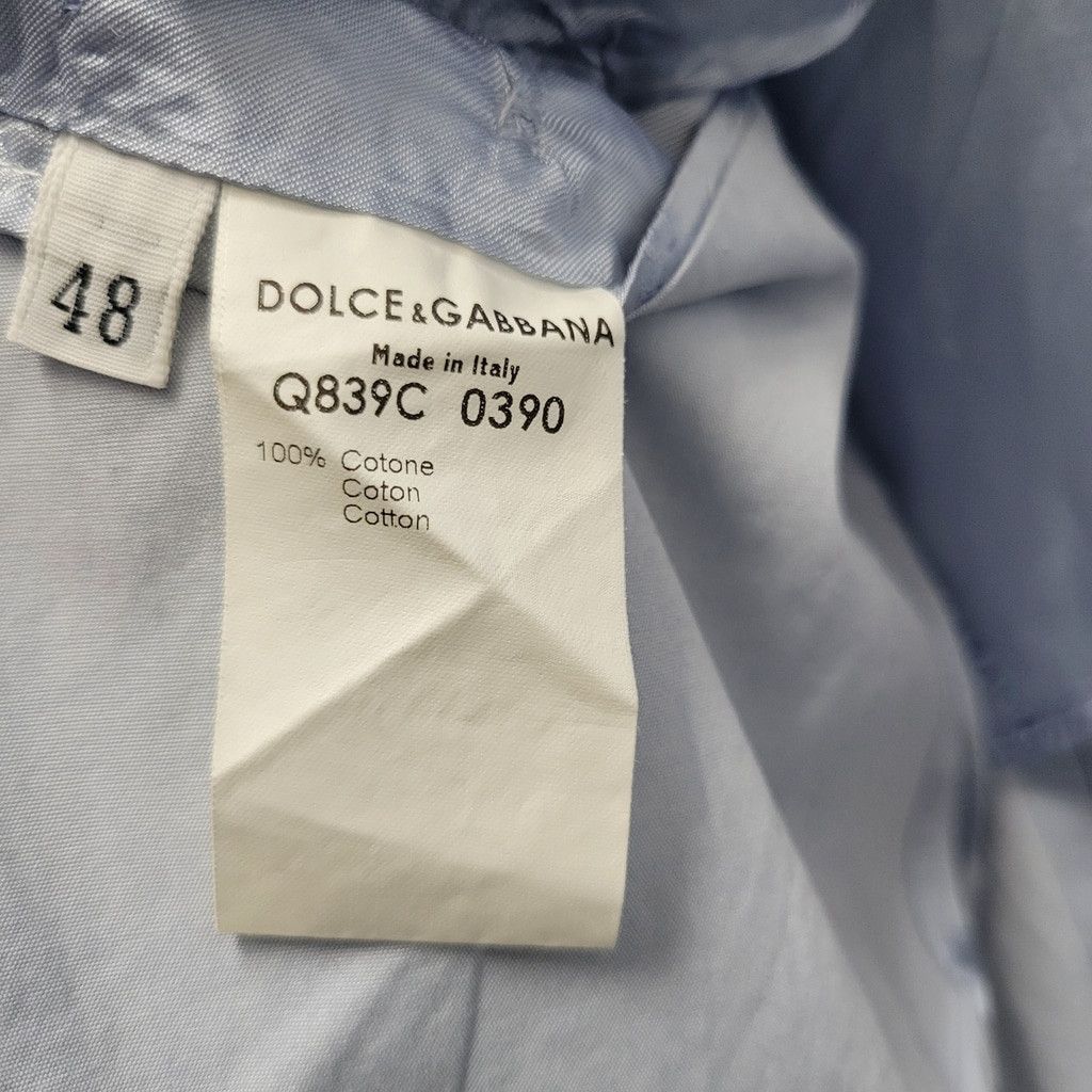 Dolce & Gabbana Dolce & Gabbana Powder Blue 3-Button Side Vent 48R (38US) Size 48L - 12 Thumbnail