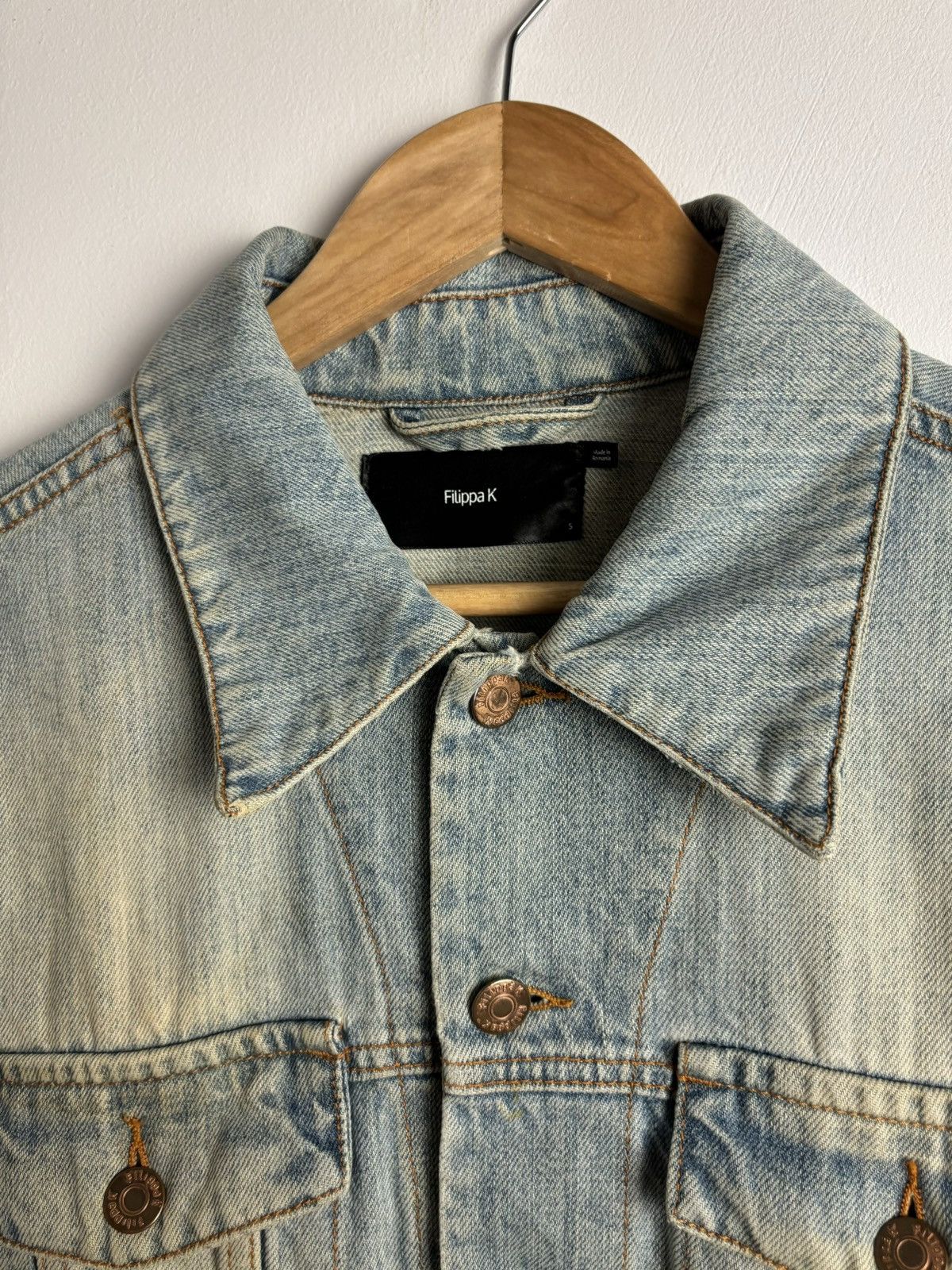 Filippa K Filippa K Washed Denim Jacket Size US S / EU 44-46 / 1 - 4 Thumbnail