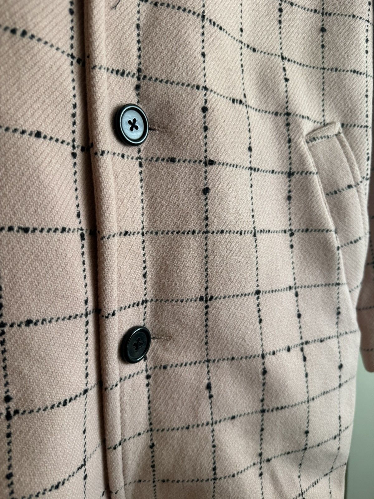 Supreme Supreme Wool Windowpane Overcoat Size US M / EU 48-50 / 2 - 4 Thumbnail