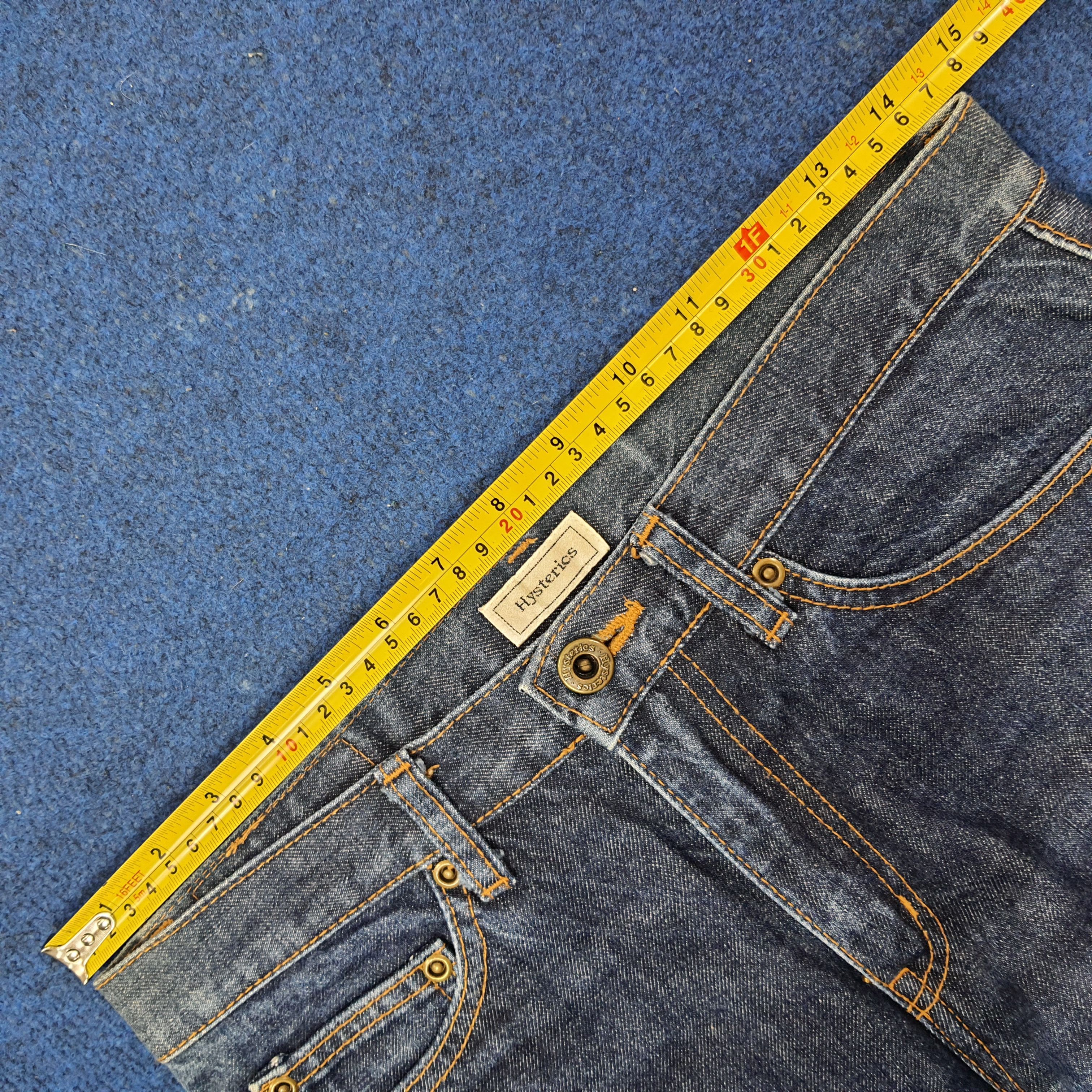 Hysteric Glamour Vintage Hysteric Glamour Raiders Custom Logo Jeans C244N5 Size US 28 / EU 44 - 12 Thumbnail