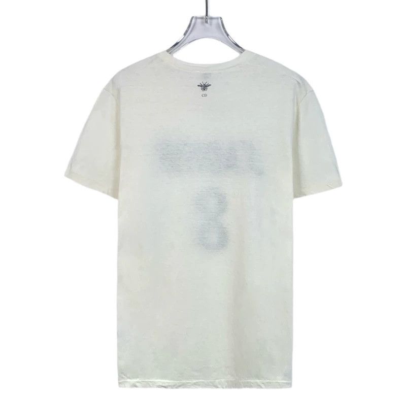 Dior Dior 22 J'Adior white logo letter print cotton round-neck Size XS / US 0-2 / IT 36-38 - 2 Thumbnail