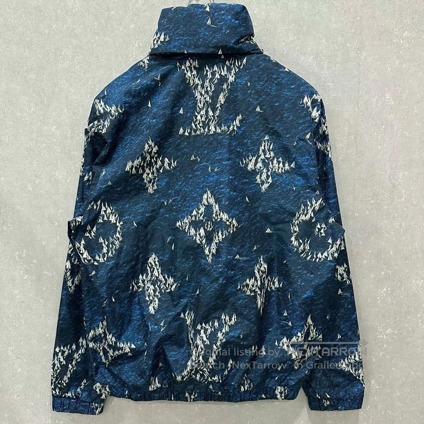 Louis Vuitton louis vuitton hooded jacket with logo print. Size US L / EU 52-54 / 3 - 2 Thumbnail