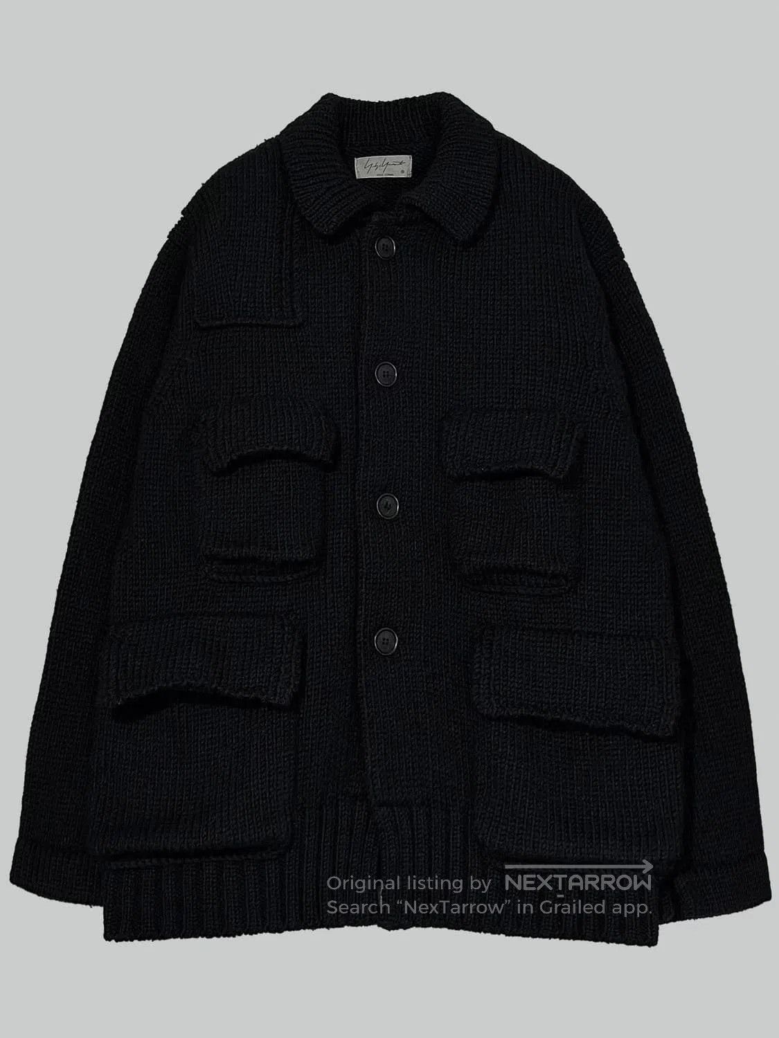 Yohji Yamamoto Yohji Yamamoto Vintage Knit Jacket. Size US M / EU 48-50 / 2 - 1 Thumbnail