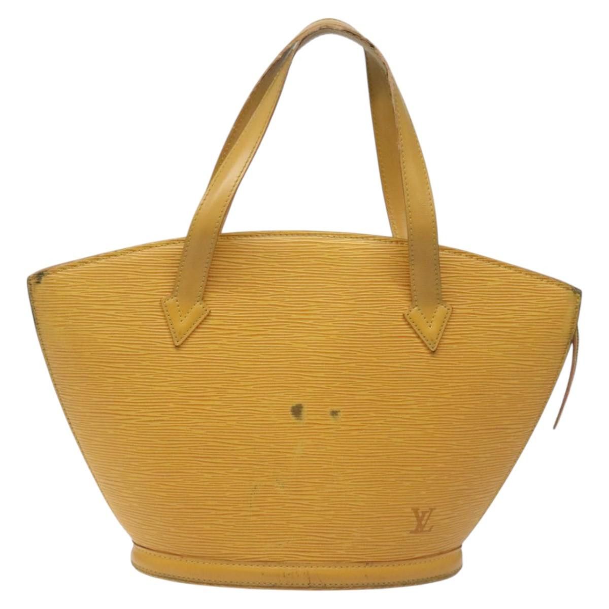 Louis Vuitton LOUIS VUITTON Epi Saint Jacques Hand Bag Yellow M52279 Size ONE SIZE - 13 Thumbnail