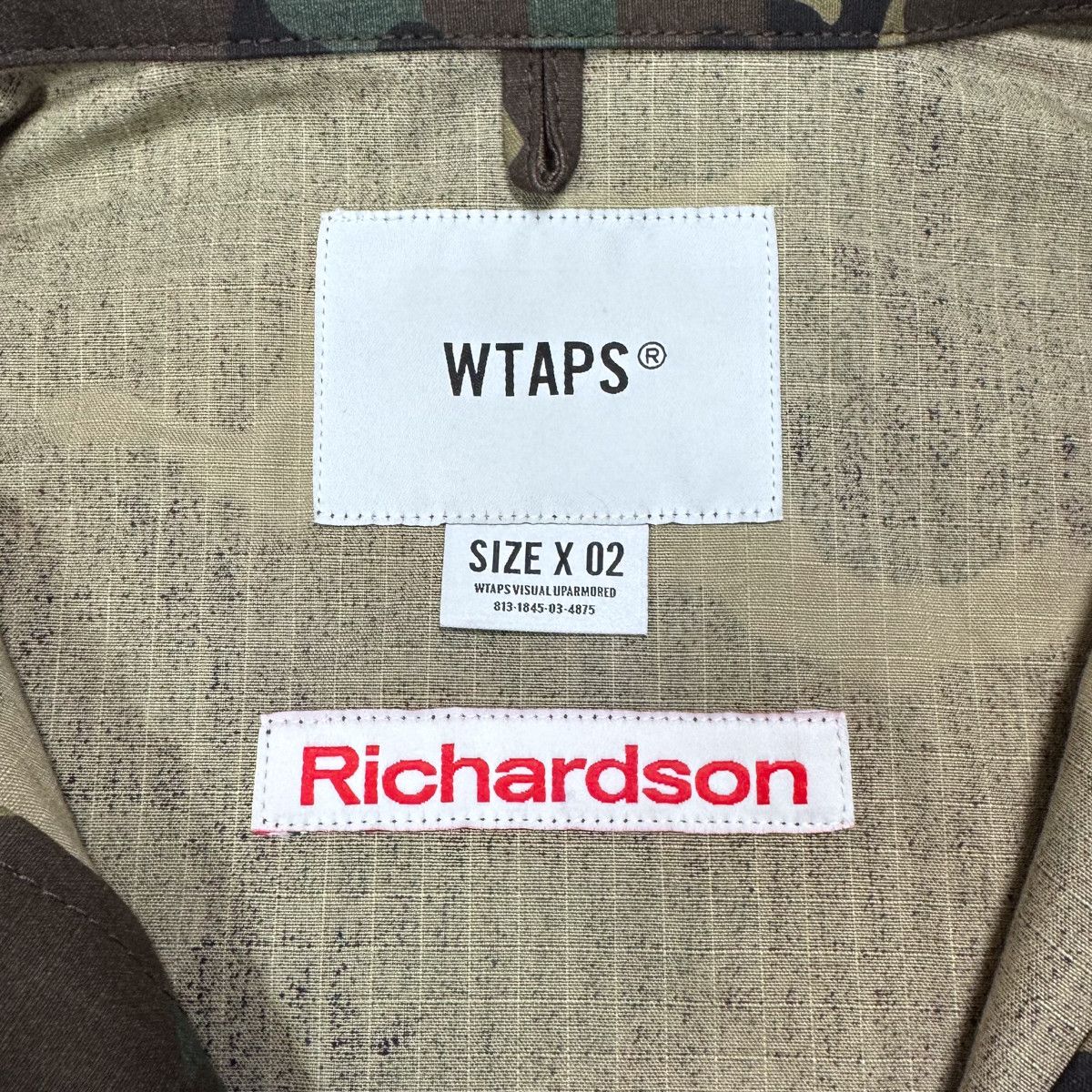 Richardson WTAPS × RICHARDSON 2020AW BUDS LS COTTON RIPSTOP CAMO Size US M / EU 48-50 / 2 - 6 Thumbnail