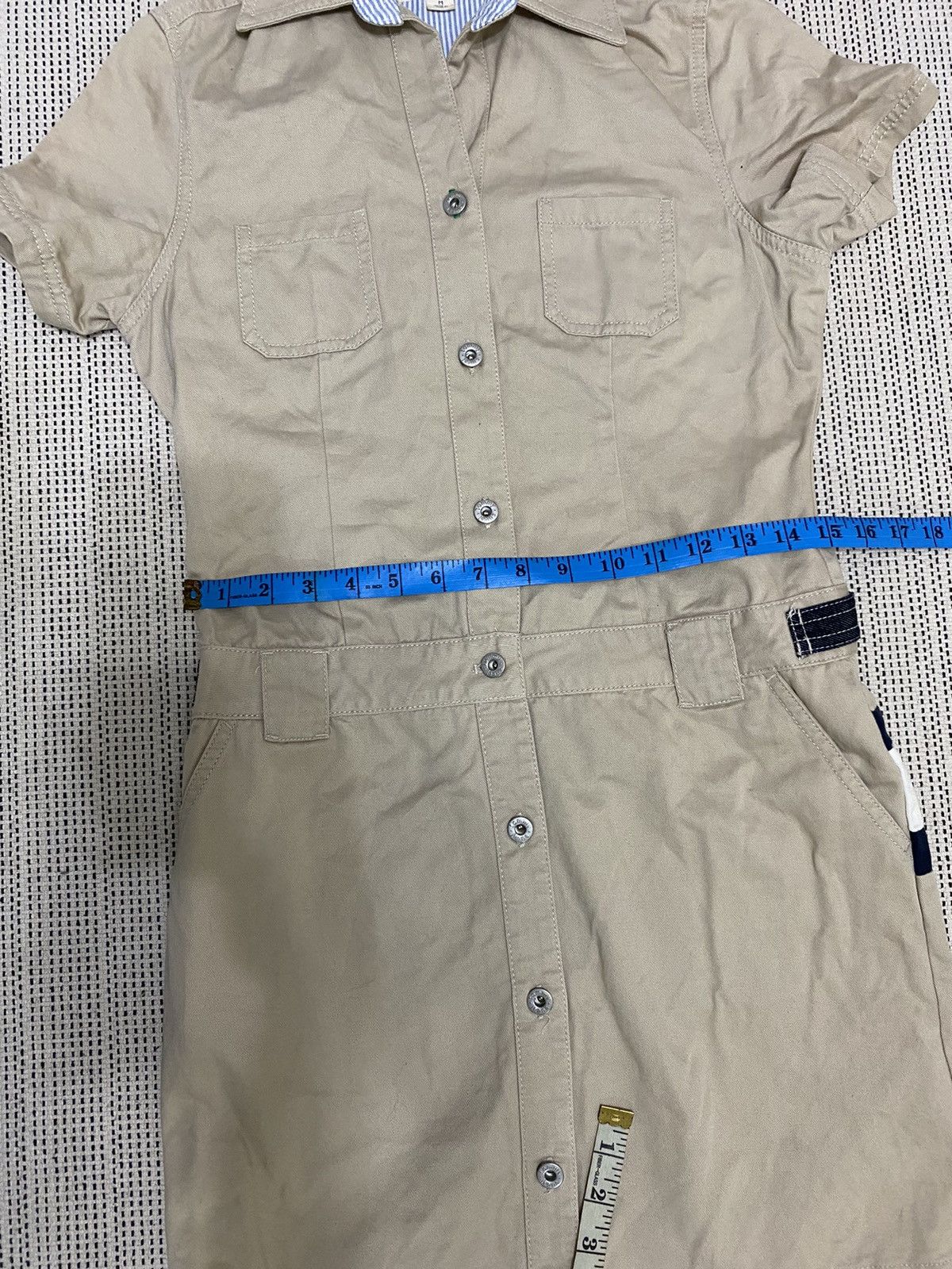 Japanese Brand × Tommy Hilfiger Tommy girl long coat very rare Size M / US 6-8 / IT 42-44 - 18 Thumbnail