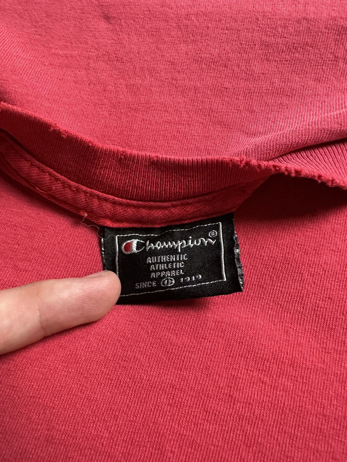 Champion × Vintage Vintage Champion Logo T-shirt Large Size US L / EU 52-54 / 3 - 3 Thumbnail