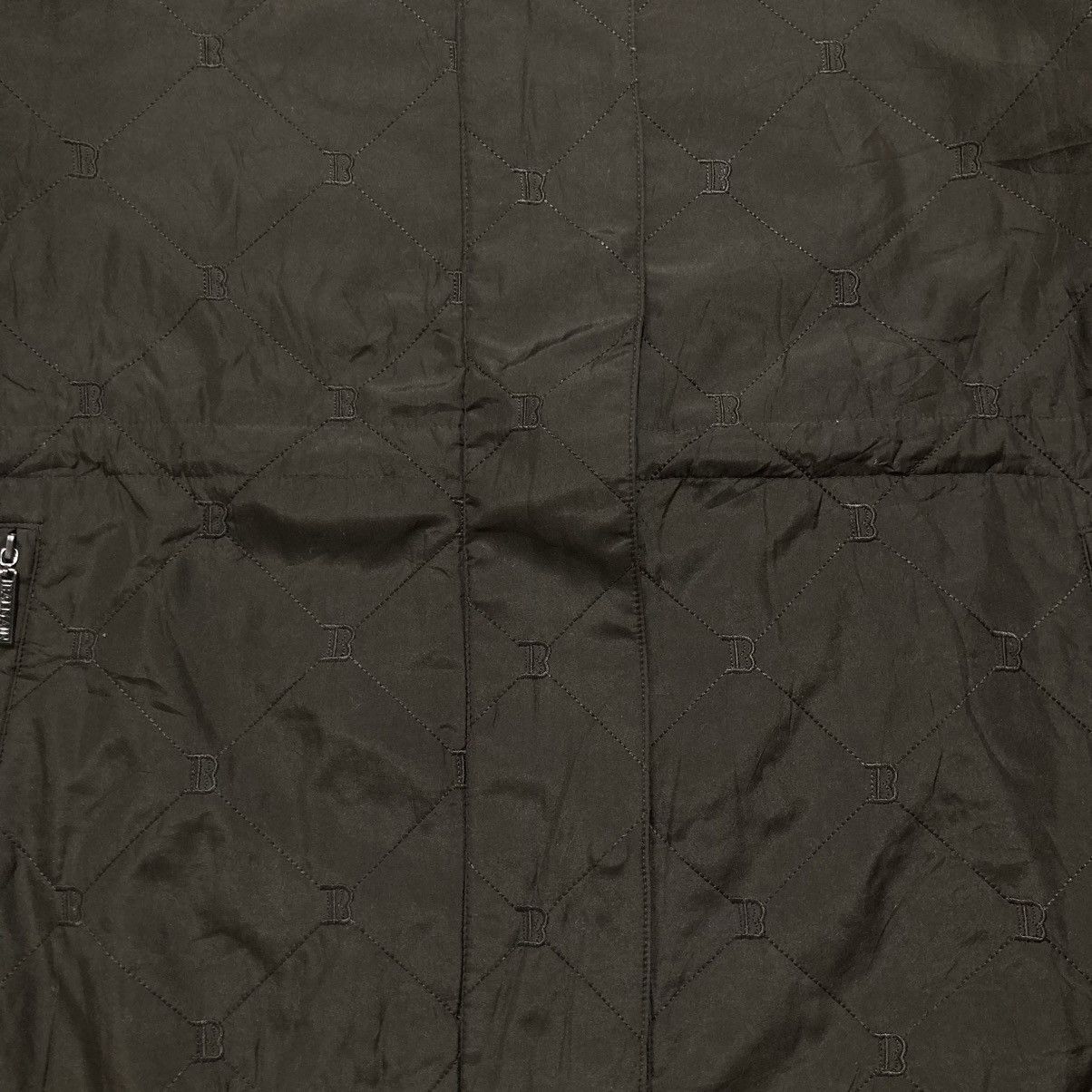 Balmain Balmain Paris Monogram Quilted Jacket Dark Brown Luxury Size US XXL / EU 58 / 5 - 4 Thumbnail