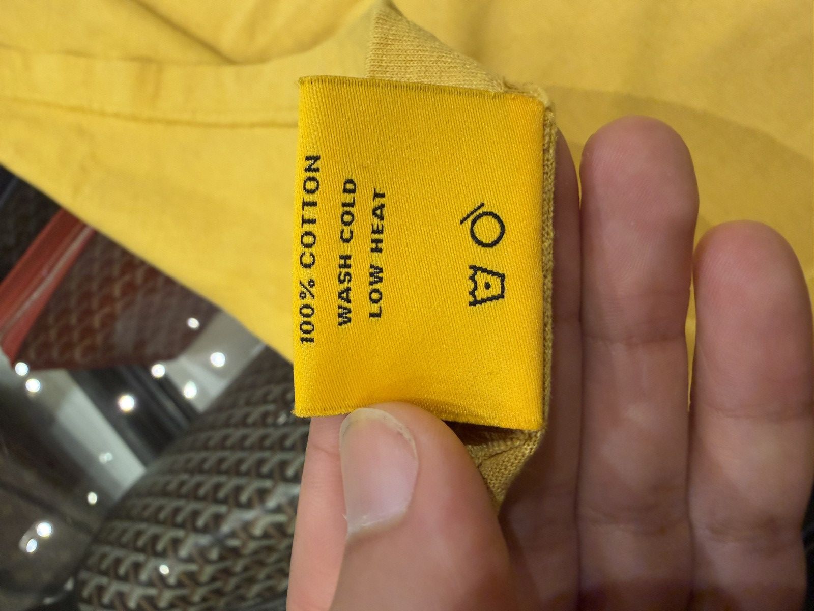 Gallery Dept. Gallery Dept Souvenir Tee - Yellow Size US L / EU 52-54 / 3 - 5 Thumbnail