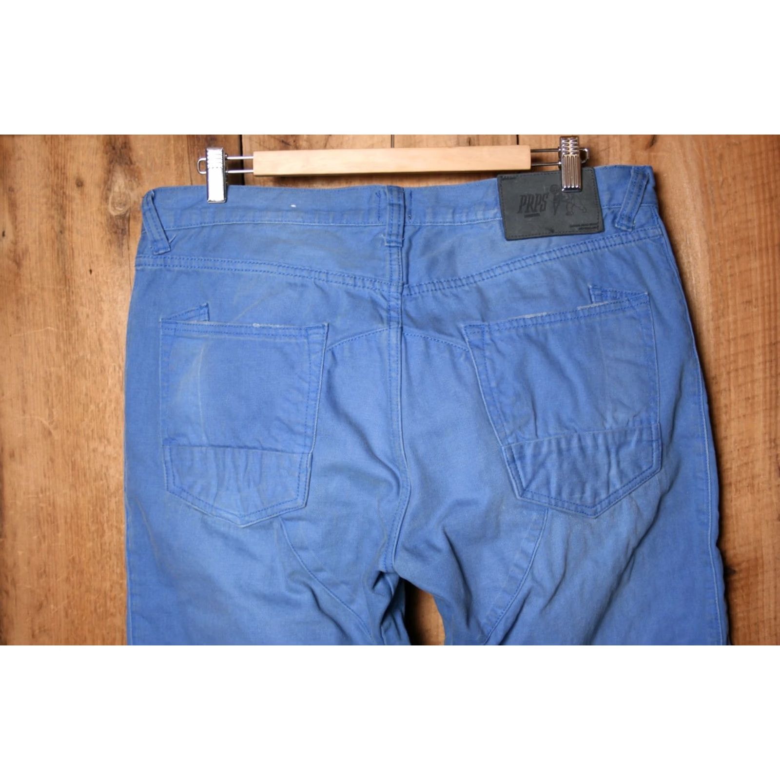 Prps PRPS Demon Moto Indigo Blue Zippered Pocket Jeans Sz. 36 Mens Jeans Size US 36 / EU 52 - 5 Thumbnail