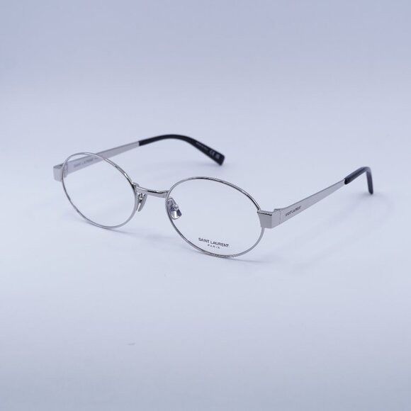 Saint Laurent Paris 🕶️ New Saint Laurent SL692 OPT 001 Eyeglasses - Silver Size ONE SIZE - 3 Thumbnail