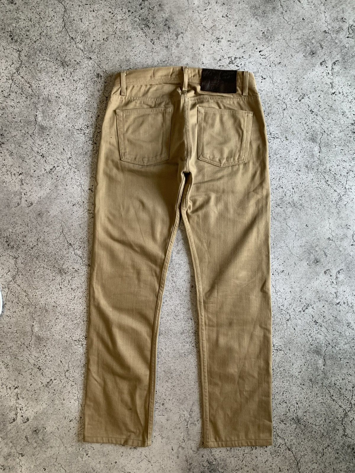 Naked & Famous Naked and Famous selvedge chino weird guy Size US 31 - 14 Thumbnail