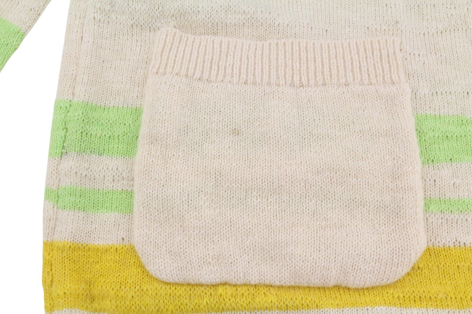 Scotch & Soda L Colourful Striped Crew Neck Patch Pocket Pull On 91037 Size US L / EU 52-54 / 3 - 8 Thumbnail