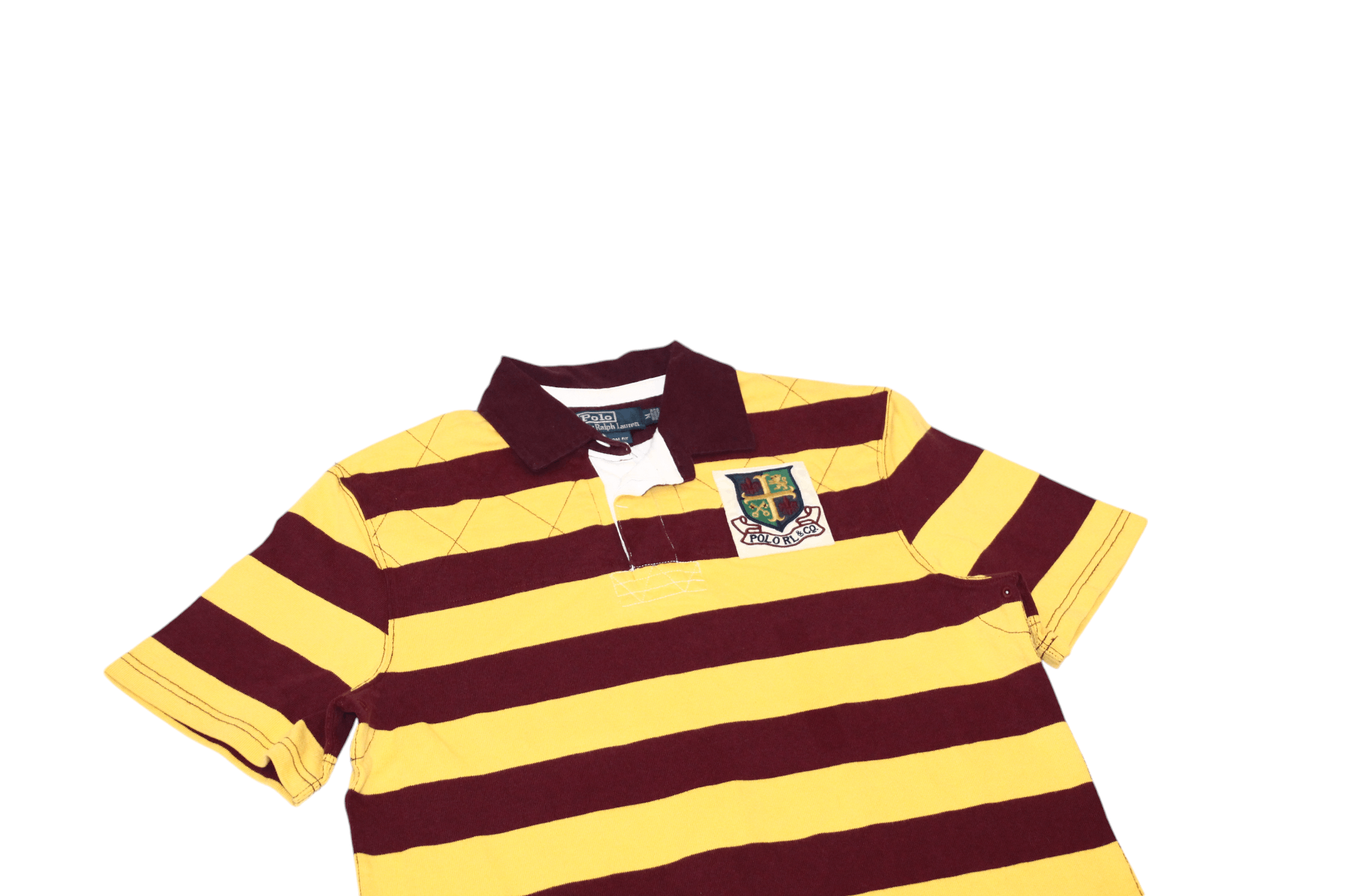 Polo Ralph Lauren Polo RL Oxford Supplier Crest Rugby Sport Quilted Vent Shirt Size US M / EU 48-50 / 2 - 11 Thumbnail