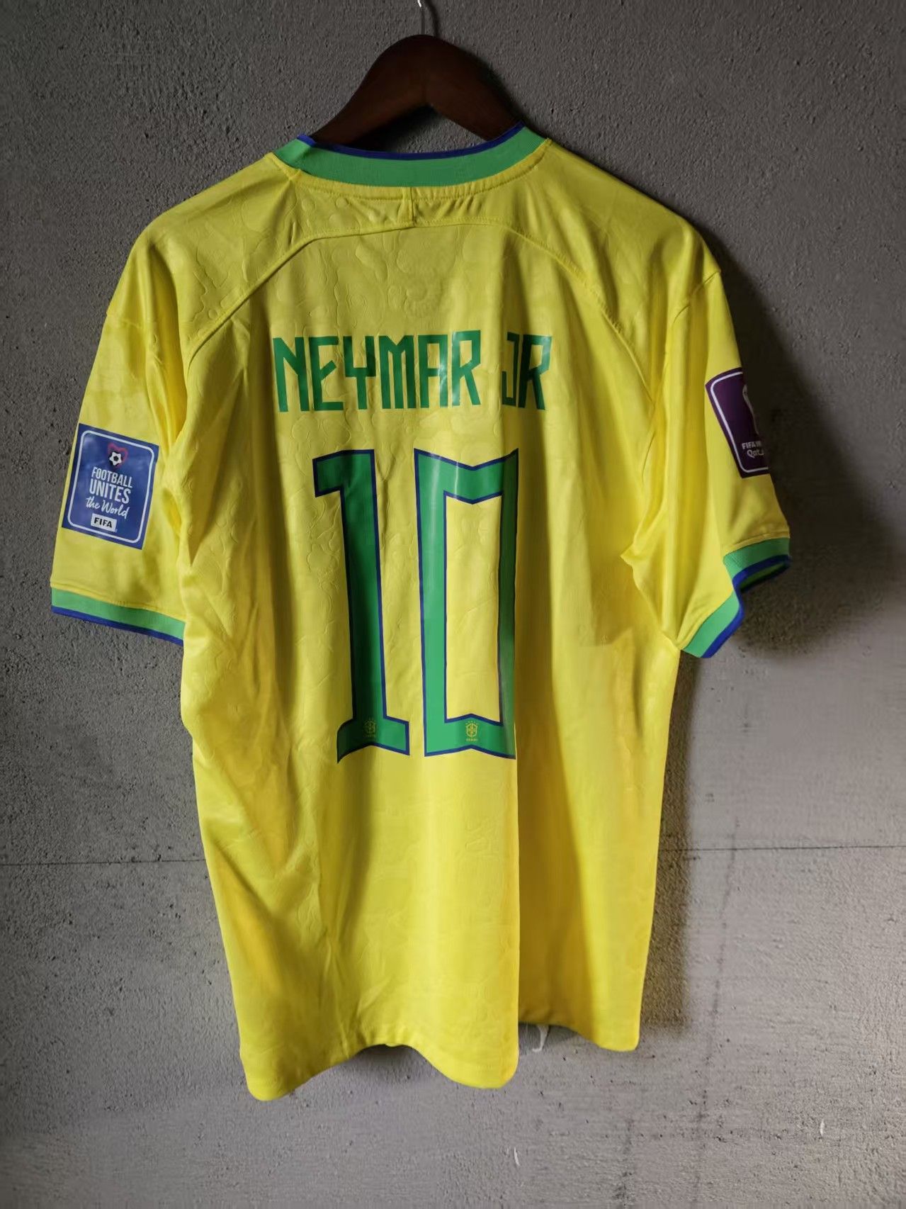 Other 2022 World Brazil #10 Neymar Jersey Home Size US L / EU 52-54 / 3 - 1 Thumbnail