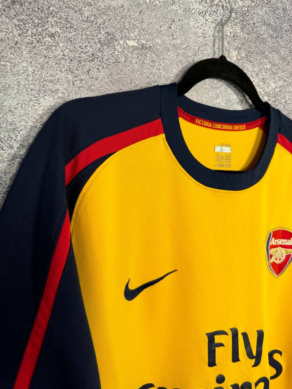 Nike × Vintage Vintage Arsenal 2008/09 Away Nike Soccer Jersey Size US XL / EU 56 / 4 - 5 Thumbnail