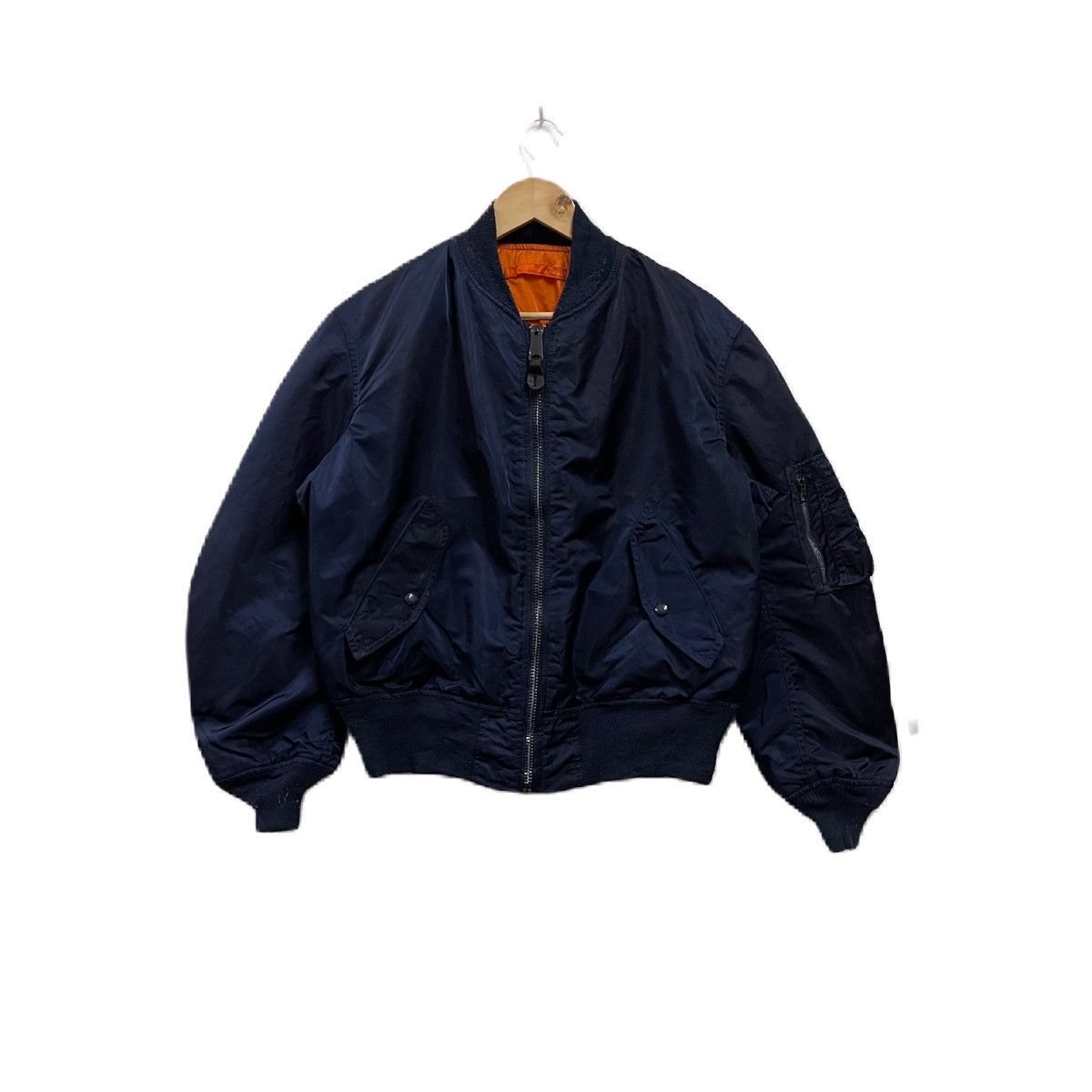 Alpha industries/Vintage MA-1 縦ステッチ Navy Alpha industries/Vintage MA-1 縦ステッチ Navy