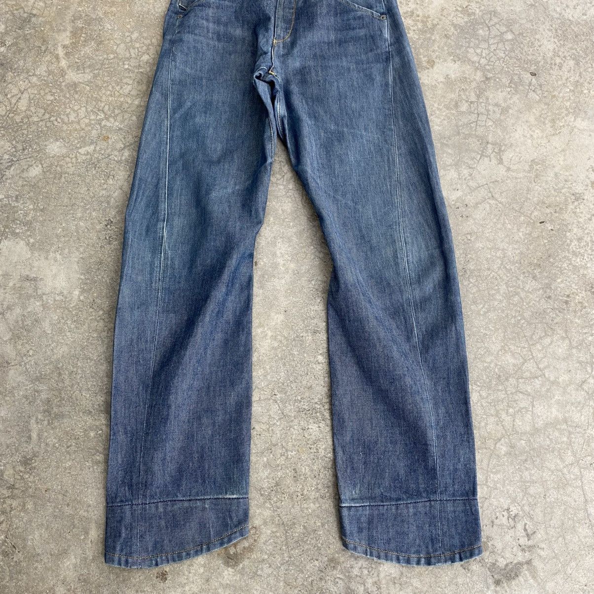 Levi's Vintage Levis Engineered Twisted Leg Regular Denim Jeans Size US 29 - 3 Thumbnail