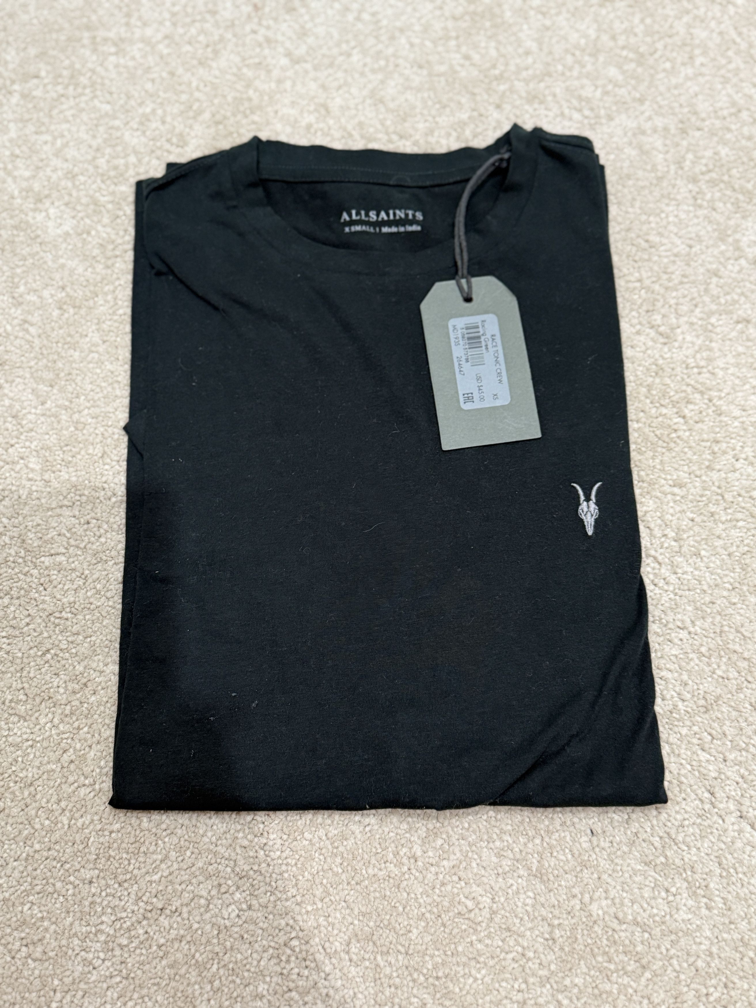 Allsaints All Saints Racing Tonic Crew Tee - Racing Green - XS - NWT Size US XS / EU 42 / 0 - 2 Thumbnail