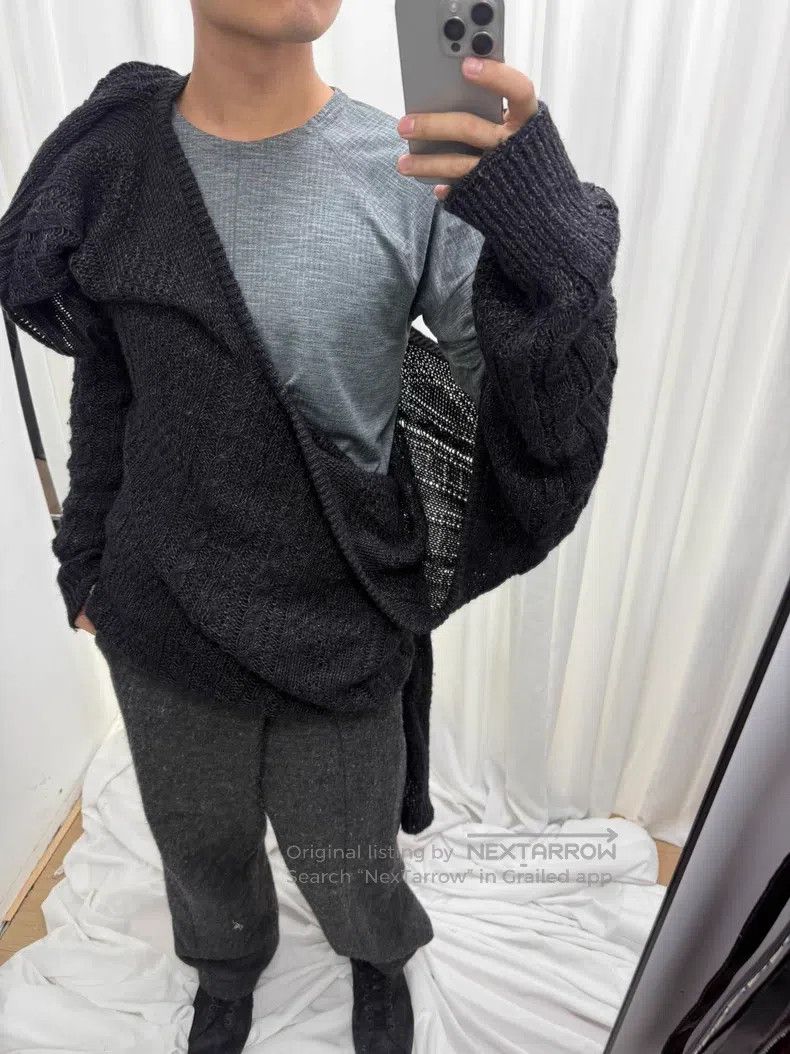 Yohji Yamamoto YOHJI YAMAMOTO Deconstructed knit sweater Size US S / EU 44-46 / 1 - 6 Thumbnail
