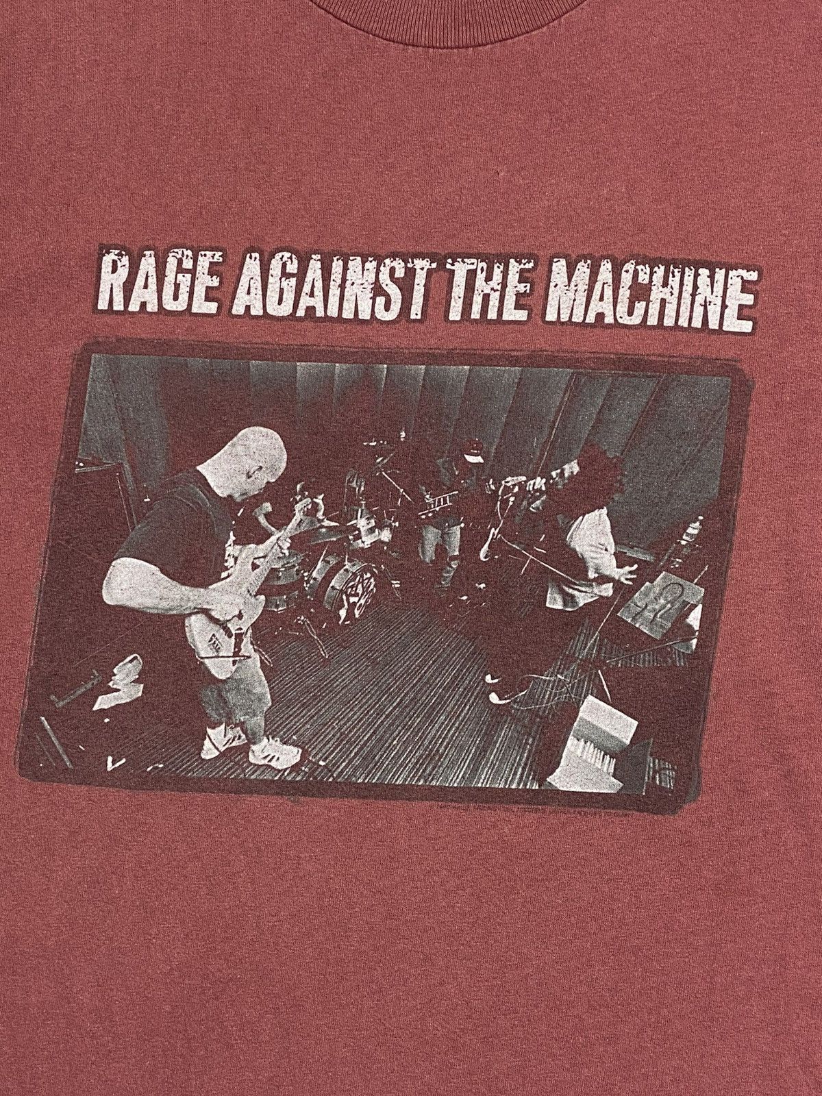 Band Tees × Vintage vintage band tees RACE AGAINST THE MACHINE 90s Size US L / EU 52-54 / 3 - 5 Thumbnail