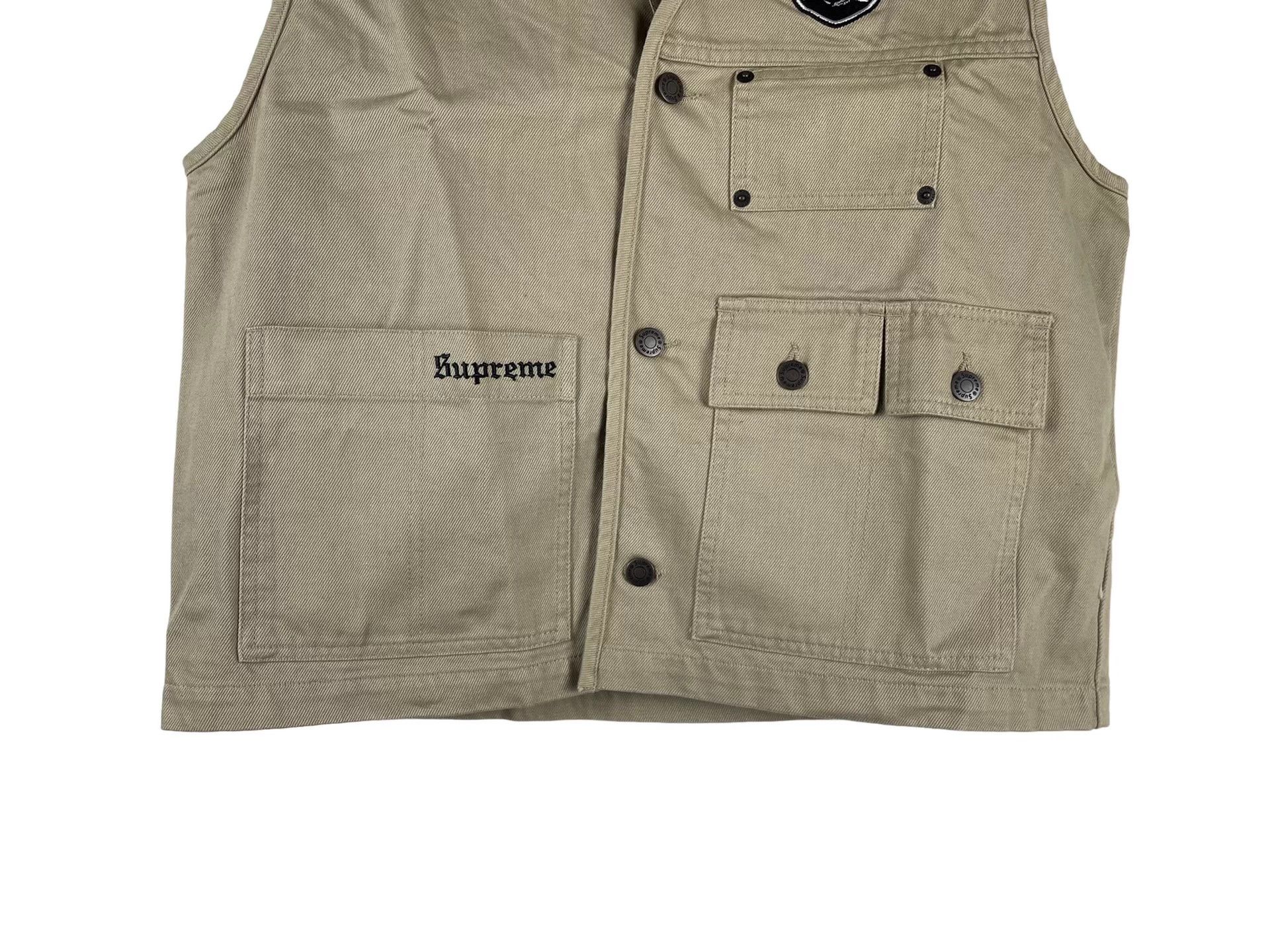 Supreme Supreme NFL x Raiders '47 Denim Vest SS20 Size US S / EU 44-46 / 1 - 4 Thumbnail