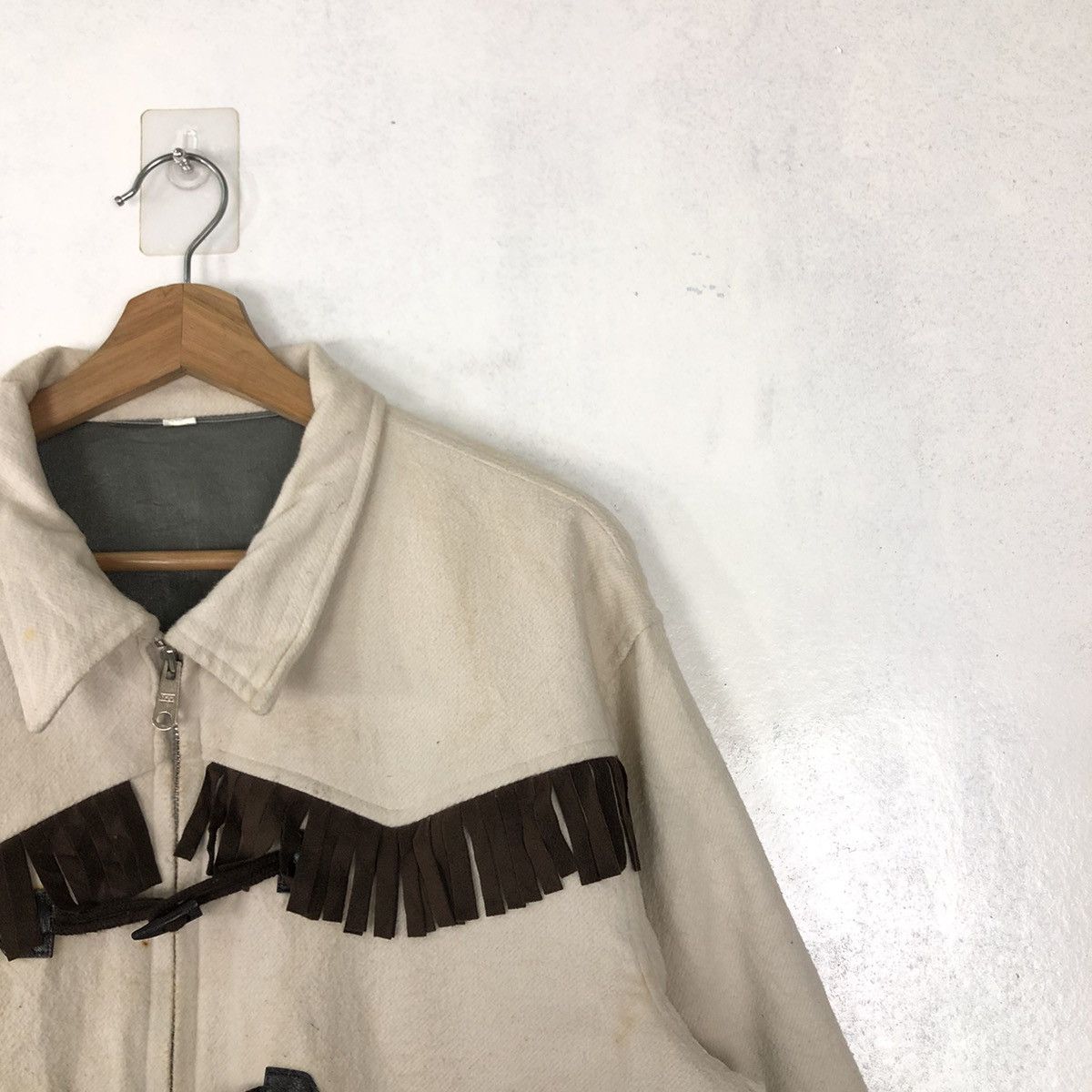 Japanese Brand 🔥VINTAGE BOMBER JACKET DESIGN COWBOY RIOT RIOT STYLE Size US M / EU 48-50 / 2 - 6 Thumbnail