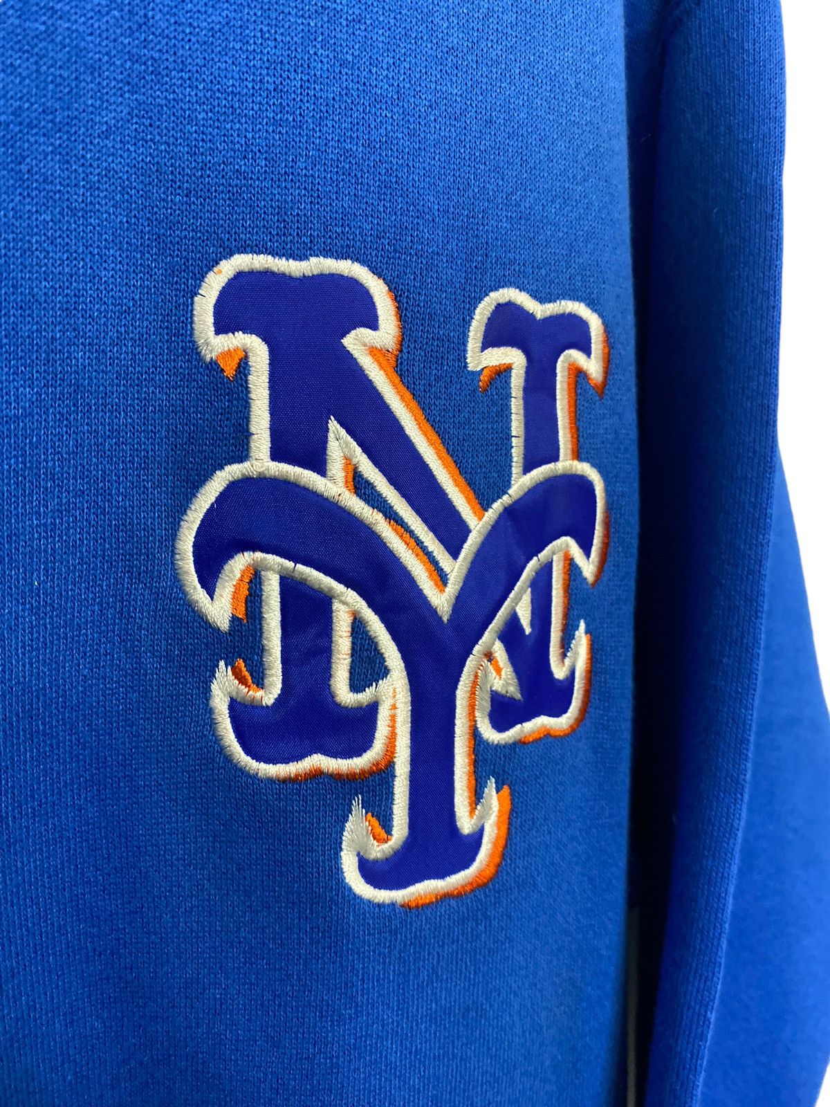 MLB Vintage 90s MLB New York Mets Embroidered Logo Crewneck Size US L / EU 52-54 / 3 - 5 Thumbnail