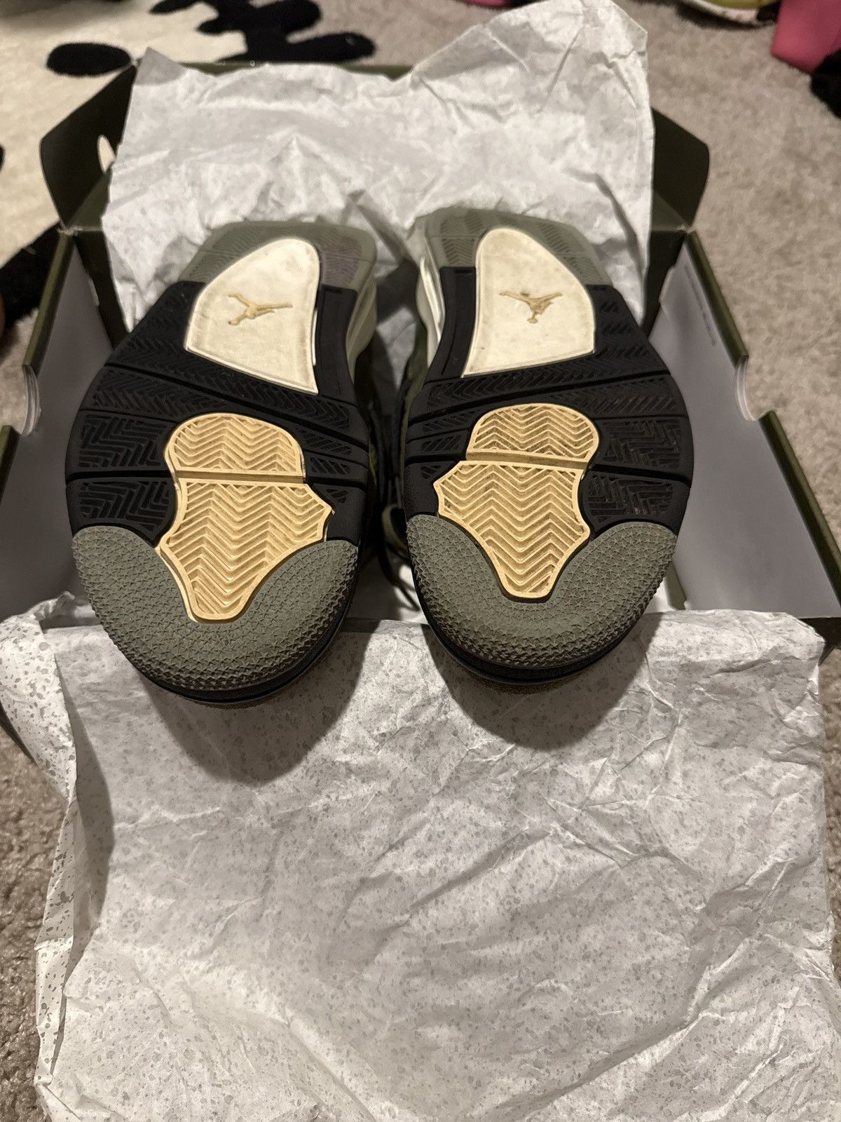 Jordan Brand Air Jordan 4 Retro SE Craft ‘Olive’ Size US 12 / EU 45 - 5 Thumbnail