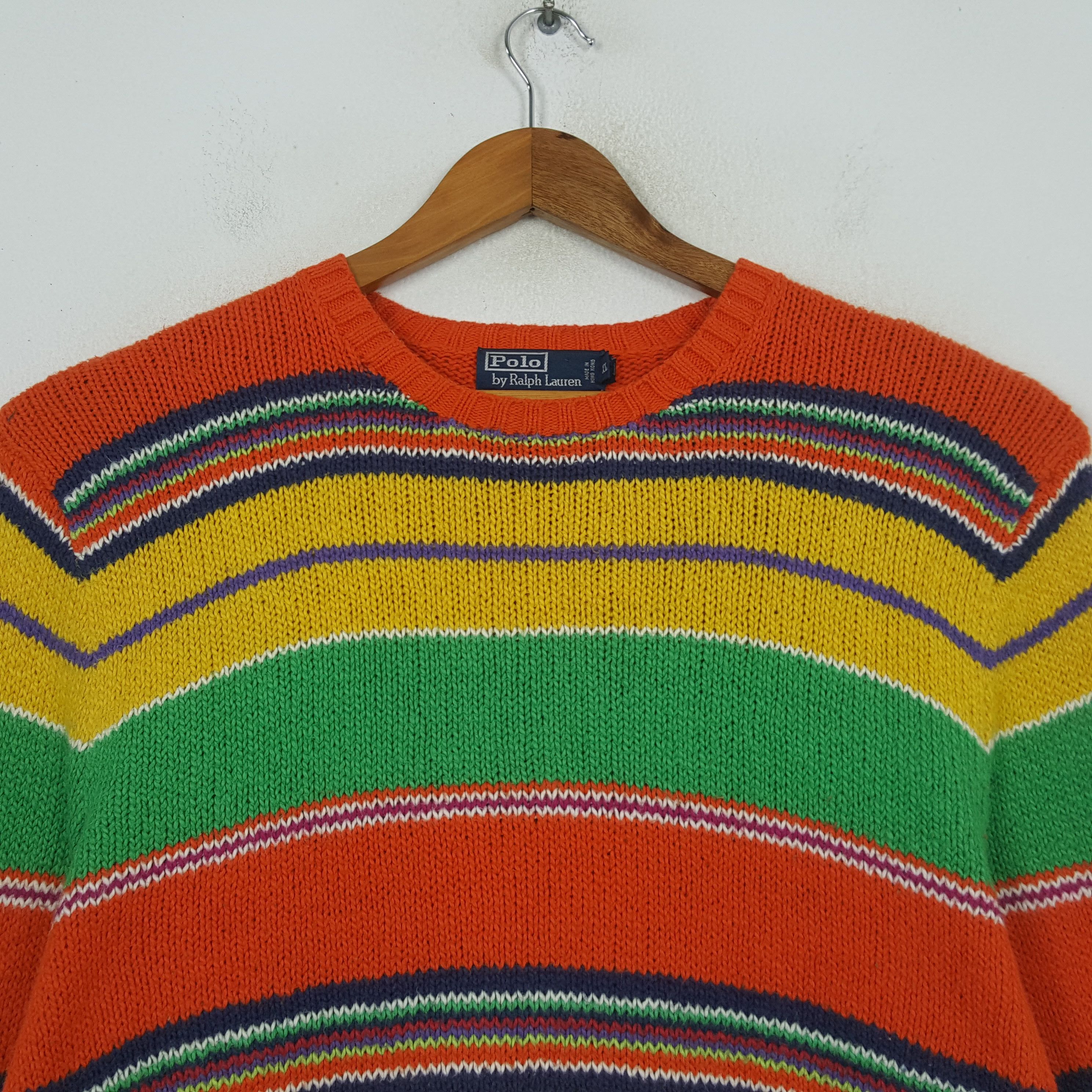 Polo Ralph Lauren Vintage Polo by Ralph Lauren Multicolour Knitwear RR24 Size US XL / EU 56 / 4 - 2 Thumbnail