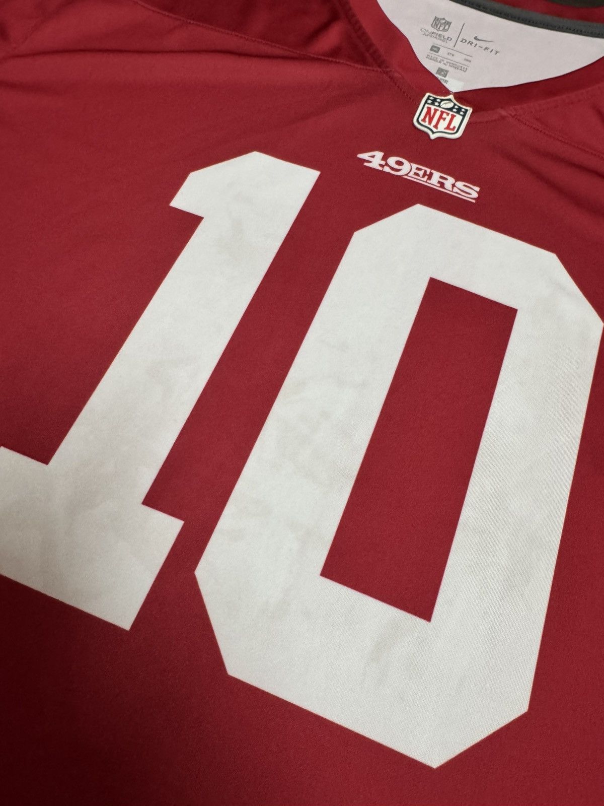 Nike 3XL Nike Dri-Fit San Francisco 49ers Jimmy Garoppolo Jersey Size US XXL / EU 58 / 5 - 3 Thumbnail