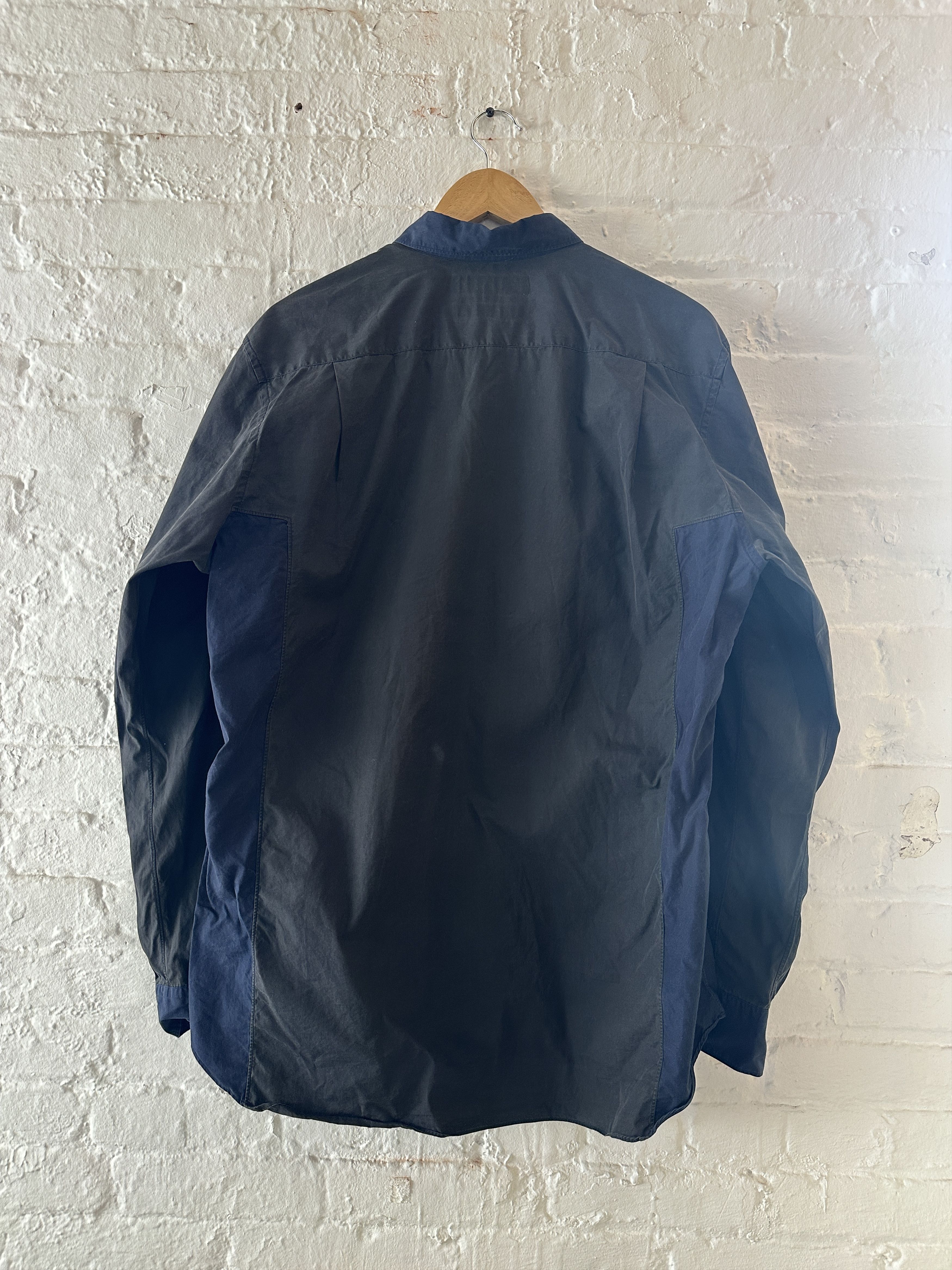 Comme des Garcons Comme des Garcons SHIRT Paneled Button Up Shirt Size US M / EU 48-50 / 2 - 3 Thumbnail