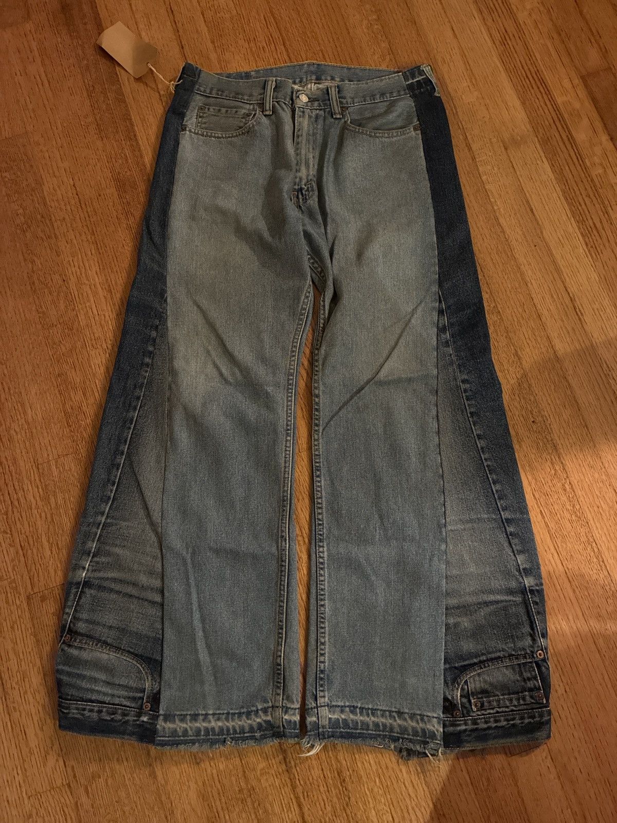Levi's Levi’s Reworked Flare Denim Size US 35 - 1 Thumbnail