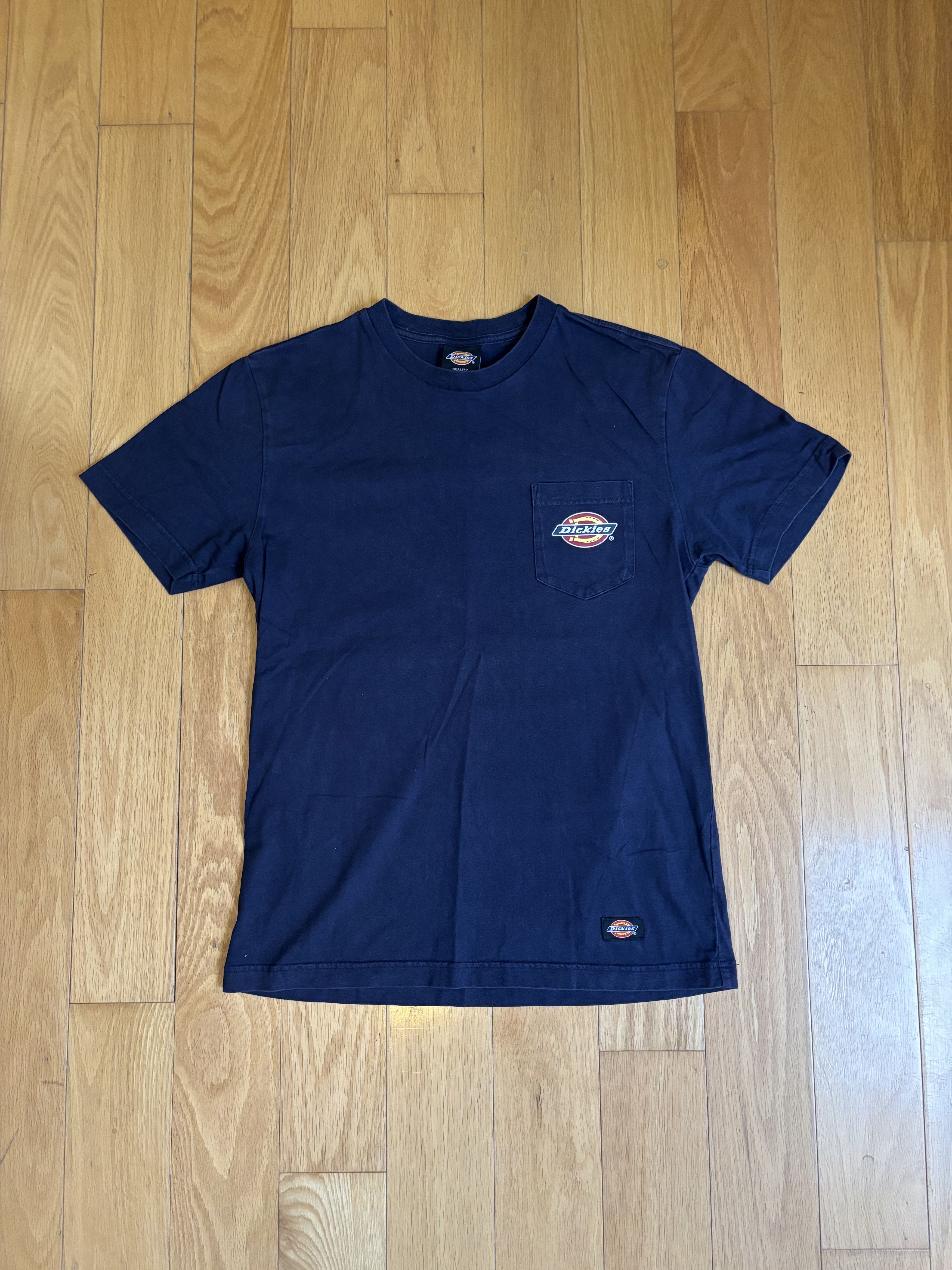 Dickies Vintage Dickies Pocket T Shirt Navy M Size US M / EU 48-50 / 2 - 1 Thumbnail