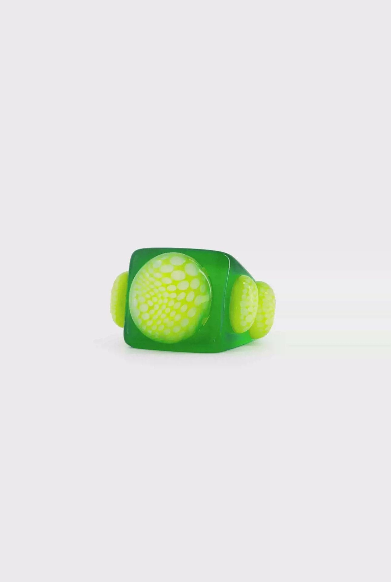 Jean Paul Gaultier Jean Paul Gaultier x La Manso resin ring-2505 Size ONE SIZE - 3 Thumbnail