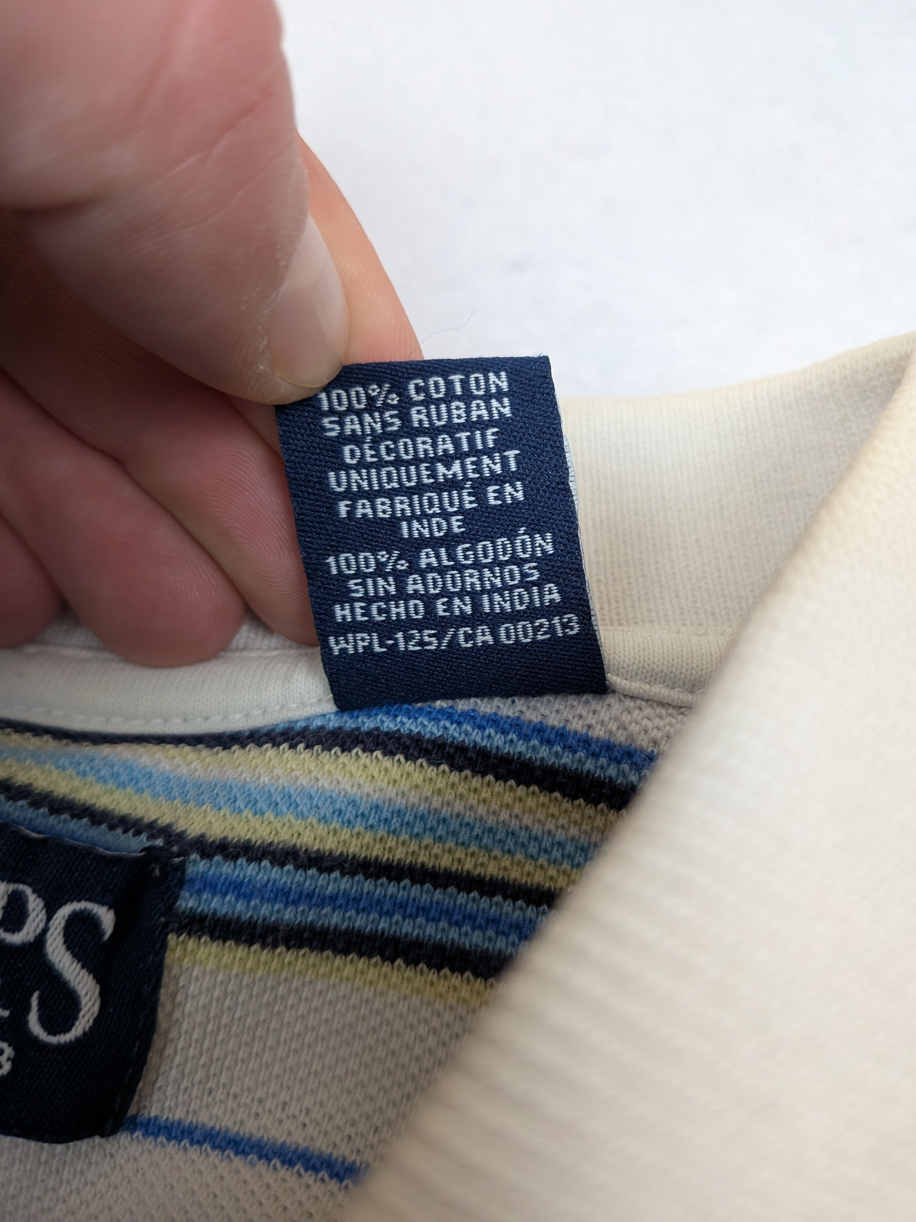 Chaps Ralph Lauren Chaps Vintage Striped Polo Shirt Size L Size US L / EU 52-54 / 3 - 9 Thumbnail
