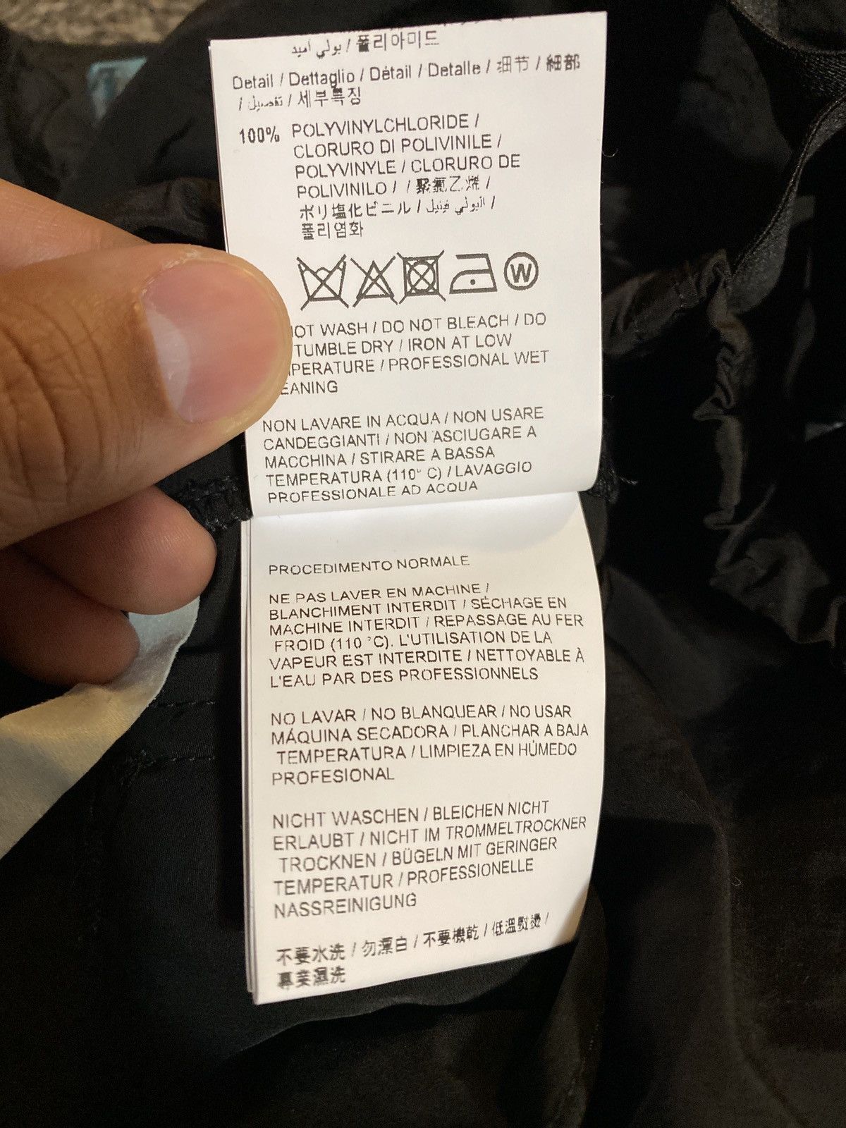 Off-White Off-White Nylon Cargo Pant Black Size US 33 - 5 Thumbnail