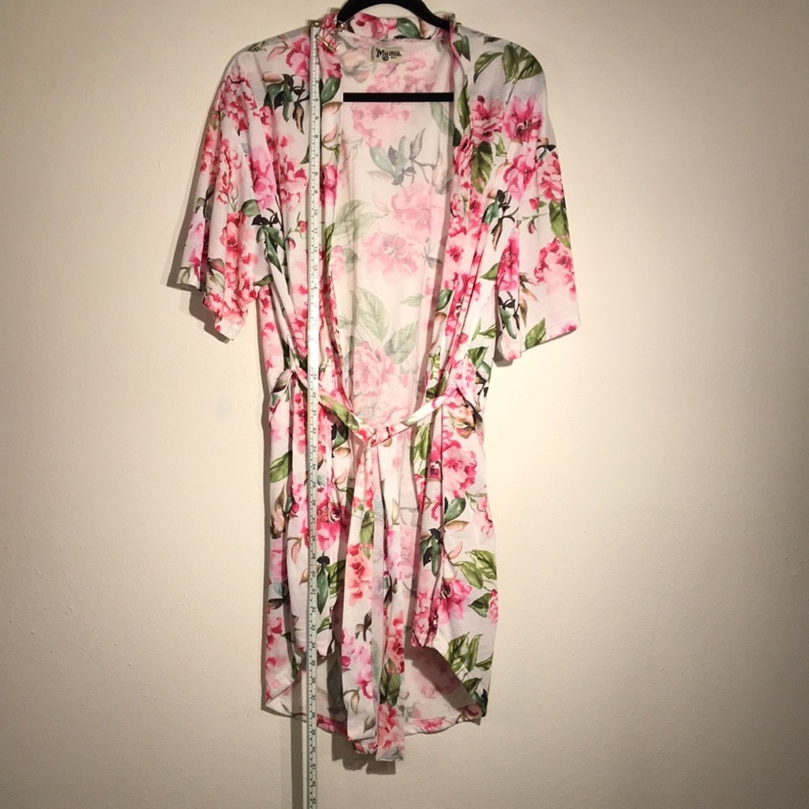 Show Me Your MuMu Show Me Your Mumu Floral Belted Robe OS NWOT Size ONE SIZE - 2 Thumbnail