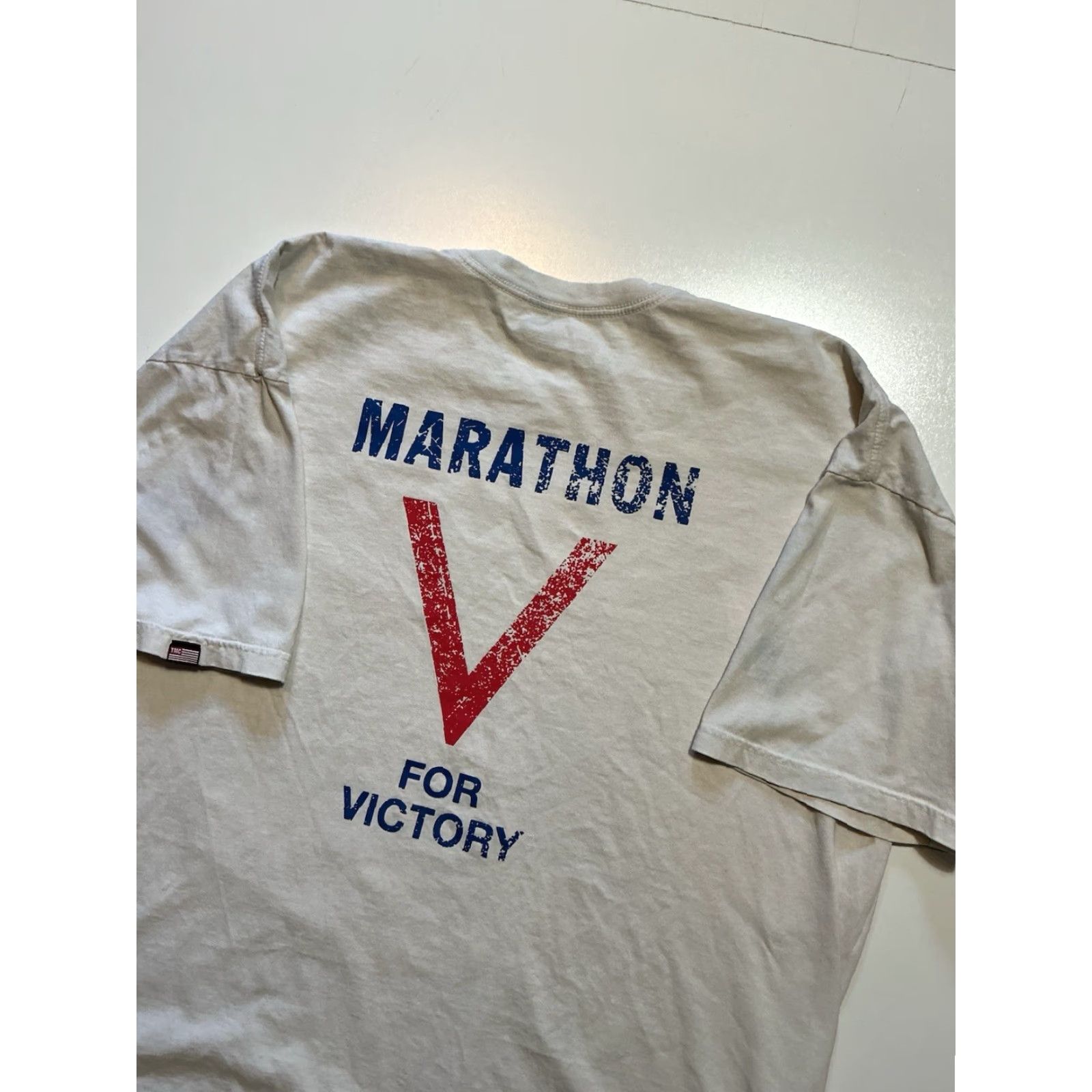 Champion VINTAGE The Marathon Clothing TMC Los Angeles Champions 2024 Victory Nipsey T-Shirt 3XL White Shirt Mens Size US XXL / EU 58 / 5 - 5 Thumbnail