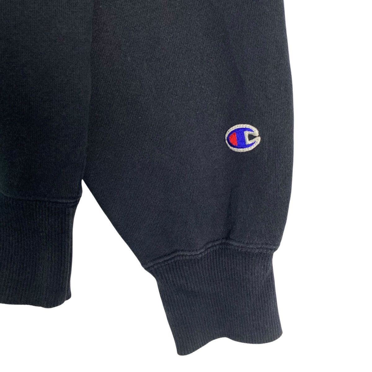 Vintage Vintage Champion Sweatshirt Crewneck Small Logo Black Size US M / EU 48-50 / 2 - 5 Thumbnail