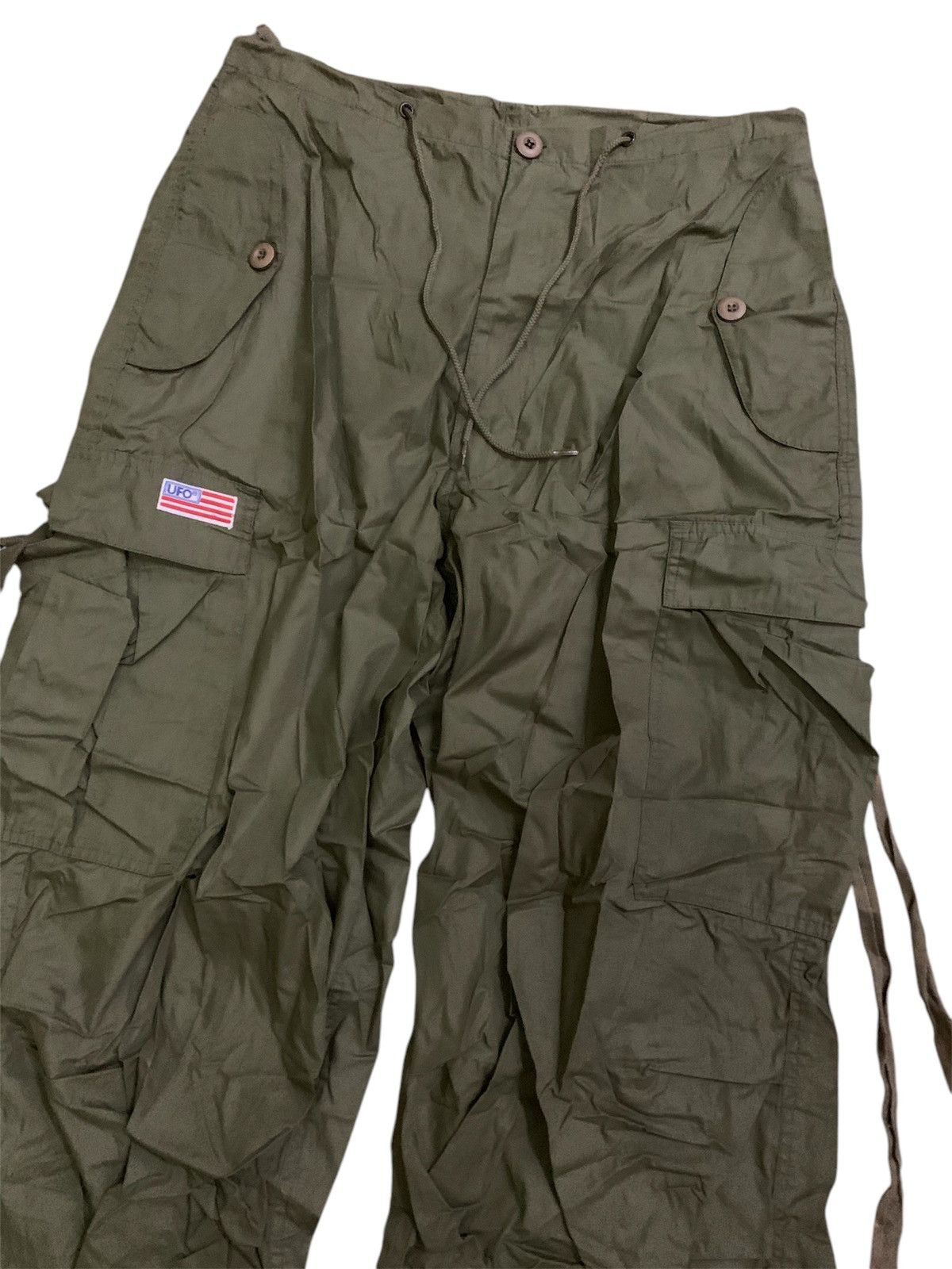 Japanese Brand 💥Vintage Ufo Flag Military Cargo Pant Size US 32 / EU 48 - 2 Thumbnail