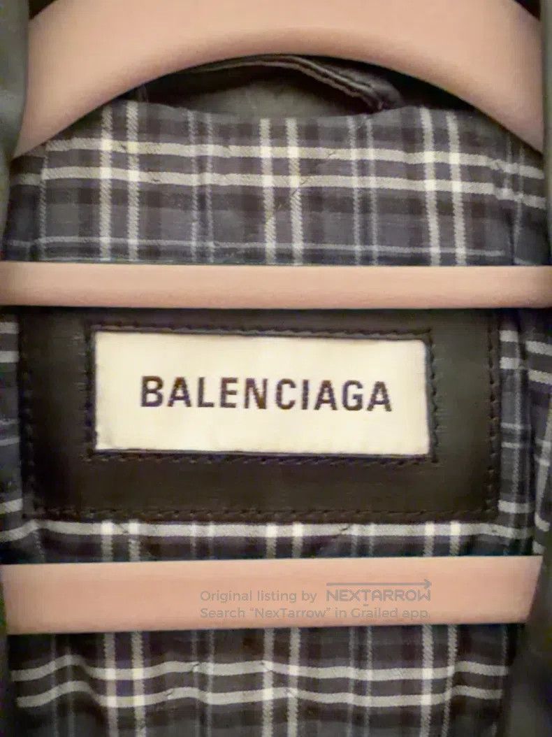 Balenciaga Balenciaga Motorcycle Leather Jacket Size XS / US 0-2 / IT 36-38 - 3 Thumbnail