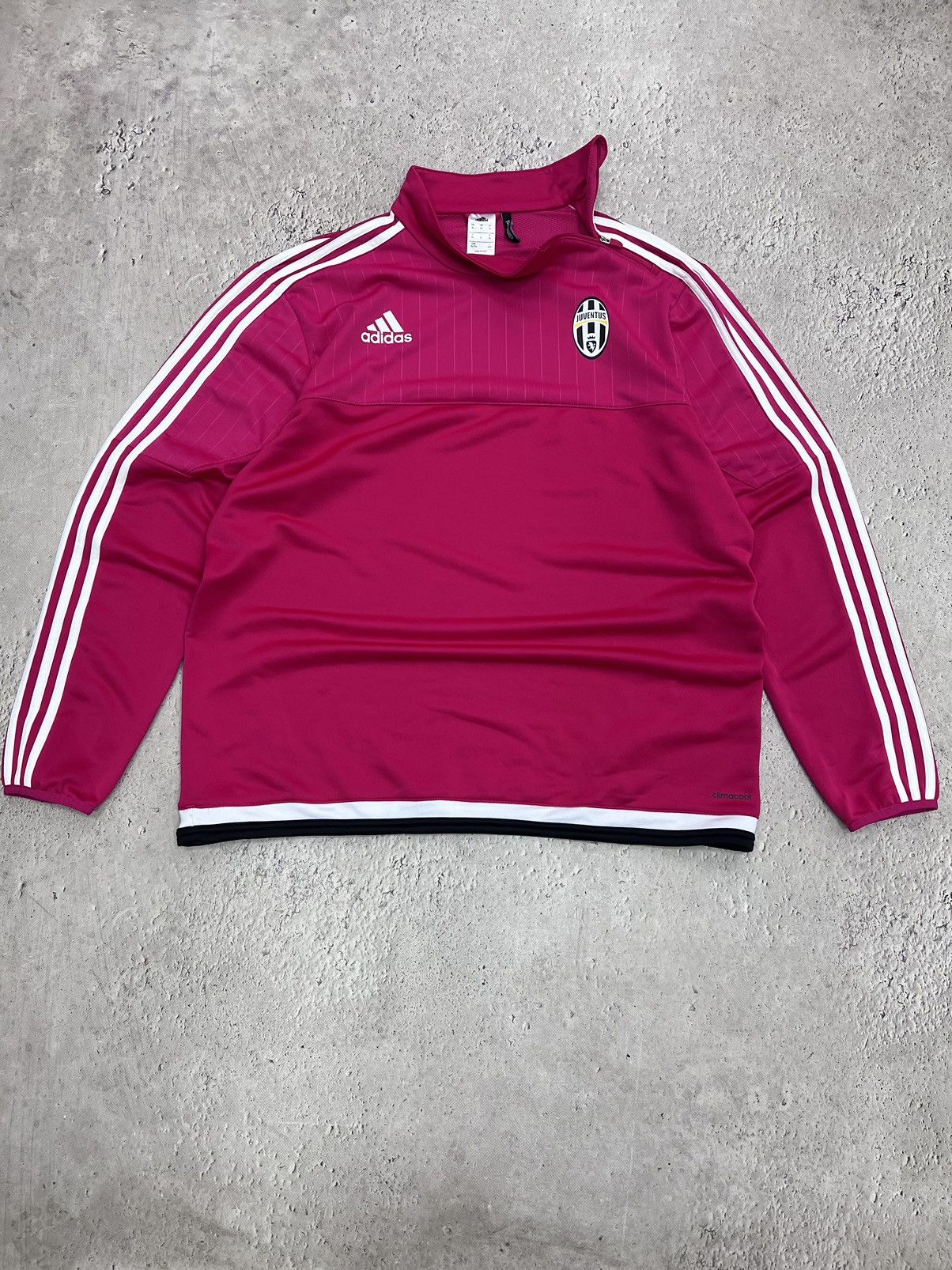 Adidas Vintage 2015 Juventus Baby PinkT-shirt Sweatshirt Drake Size US XL / EU 56 / 4 - 1 Thumbnail