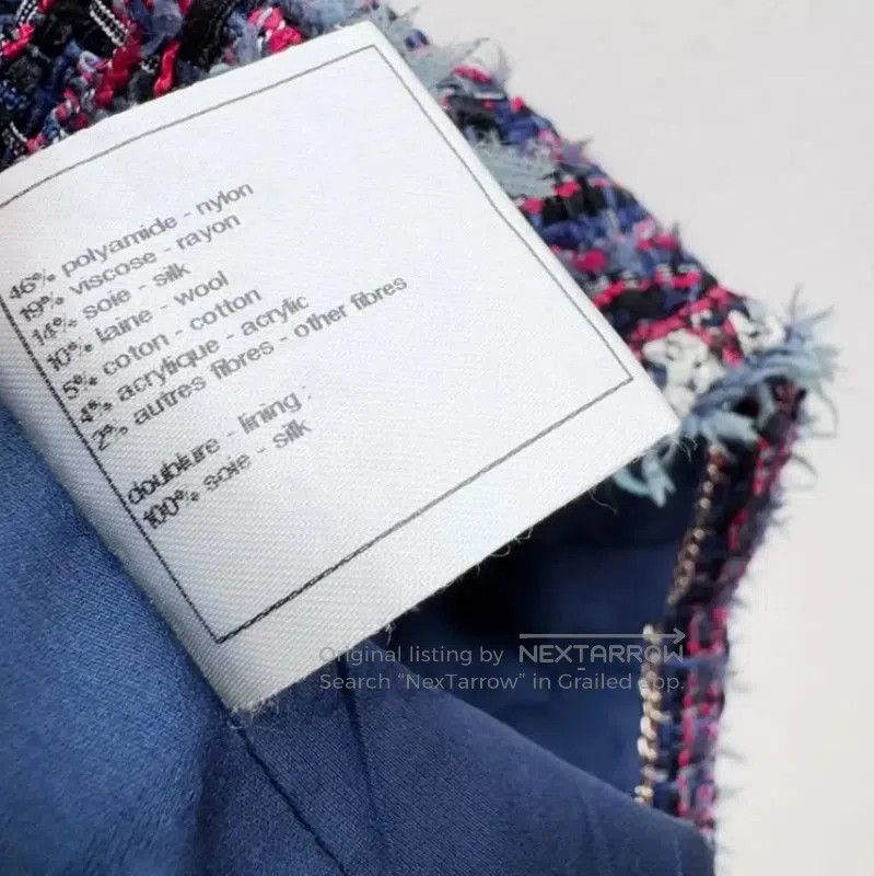 Chanel Chanel Women's Colorful Tweed Jacket Size S . Size S / US 4 / IT 40 - 5 Thumbnail