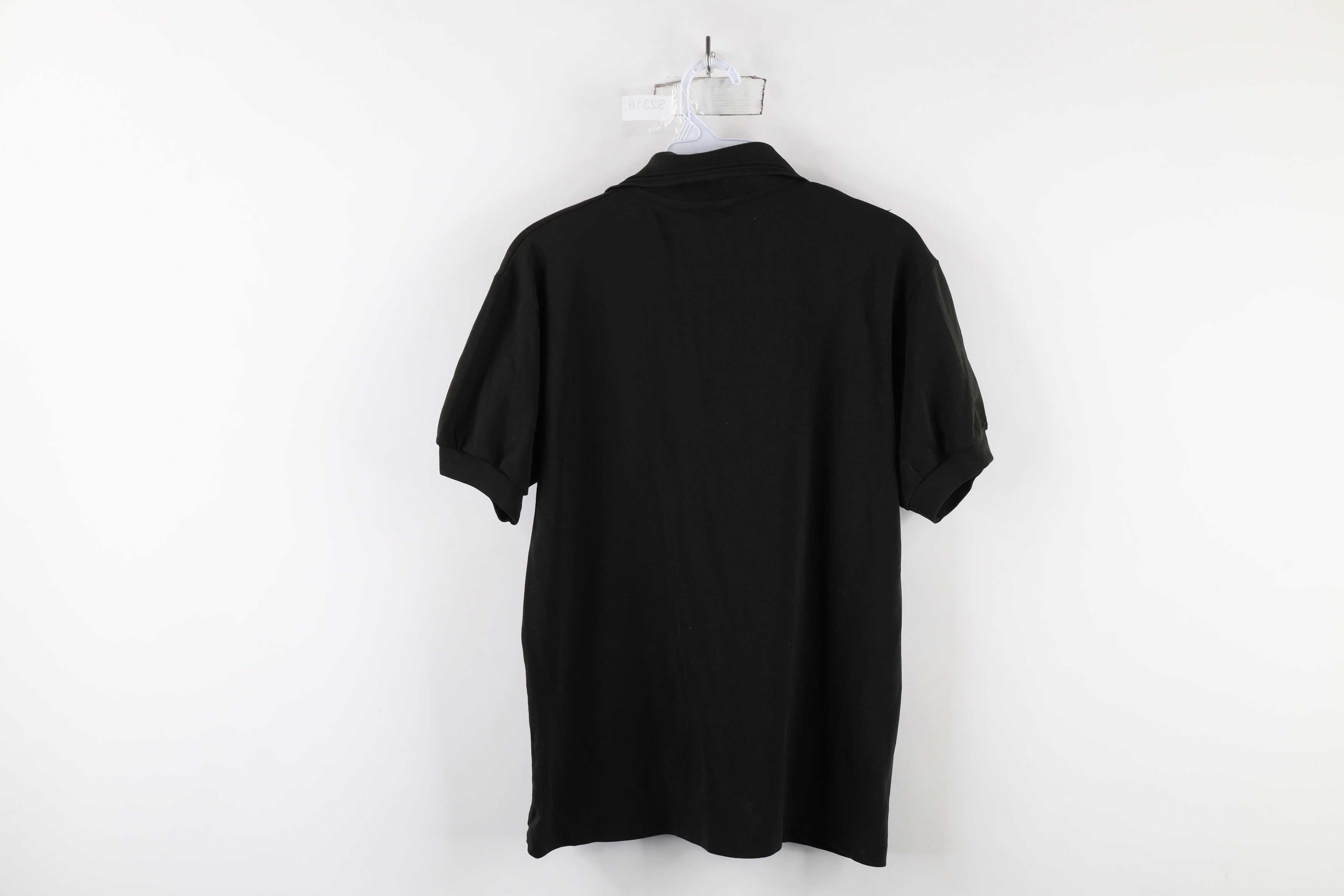Vintage Vintage 60s 70s Streetwear Distressed Polo Shirt Black USA Size L / US 10 / IT 46 - 10 Thumbnail