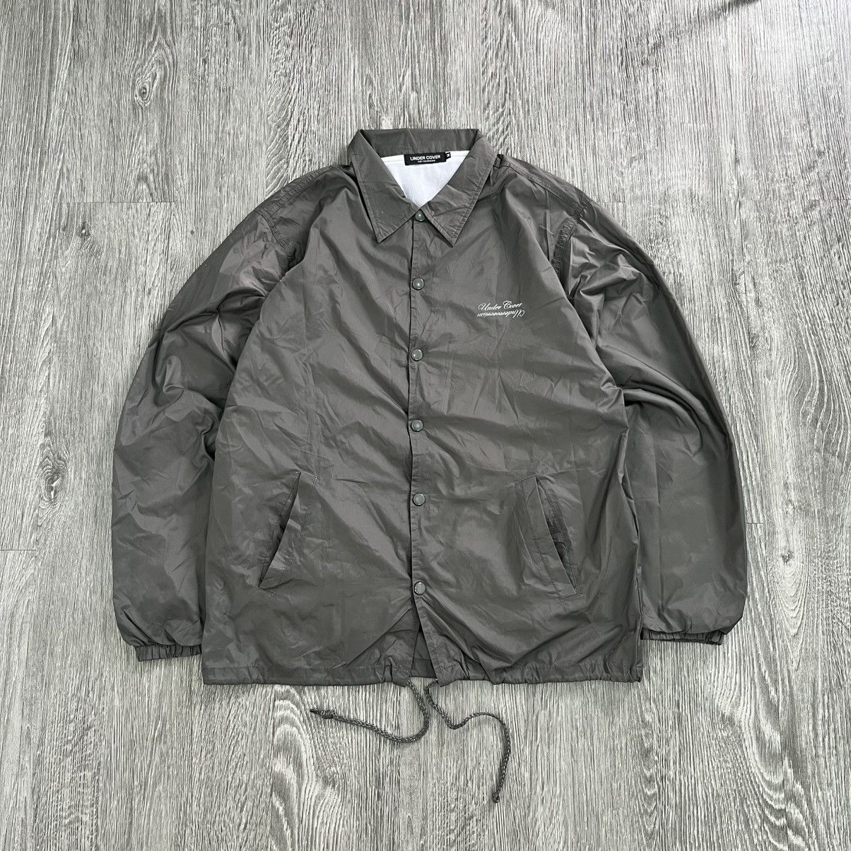 Undercover Undercover Coach Jacket Gray Big Logo “U” Size US M / EU 48-50 / 2 - 3 Thumbnail