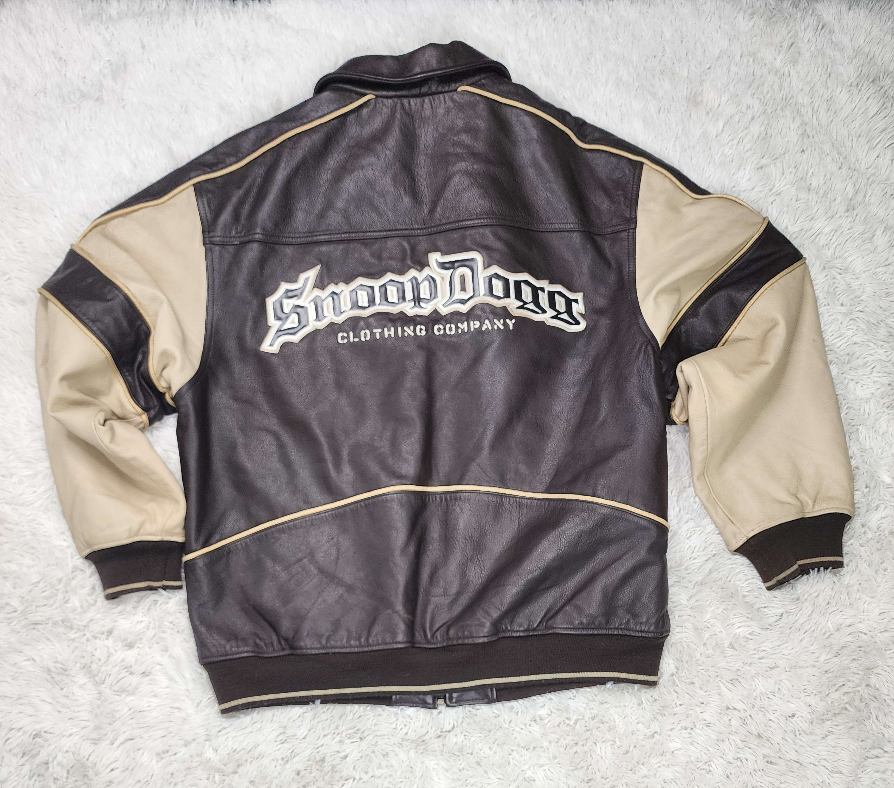 Snoop Dogg Vintage Snoop Dogg clothing company leather jacket Size US XL / EU 56 / 4 - 10 Thumbnail