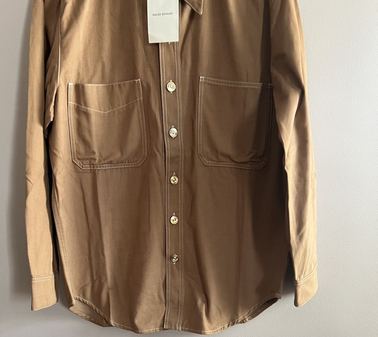 Wales Bonner Wales Bonner Isaac Utility Shirt Size US L / EU 52-54 / 3 - 6 Thumbnail