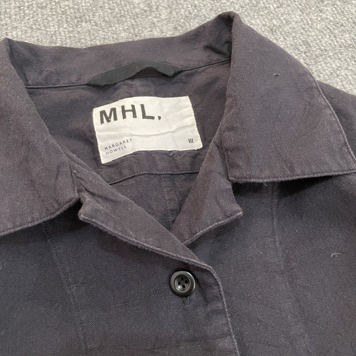 Margaret Howell MHL Margaret Howell Linen Boxy Shirt Workwear Size US L / EU 52-54 / 3 - 3 Thumbnail